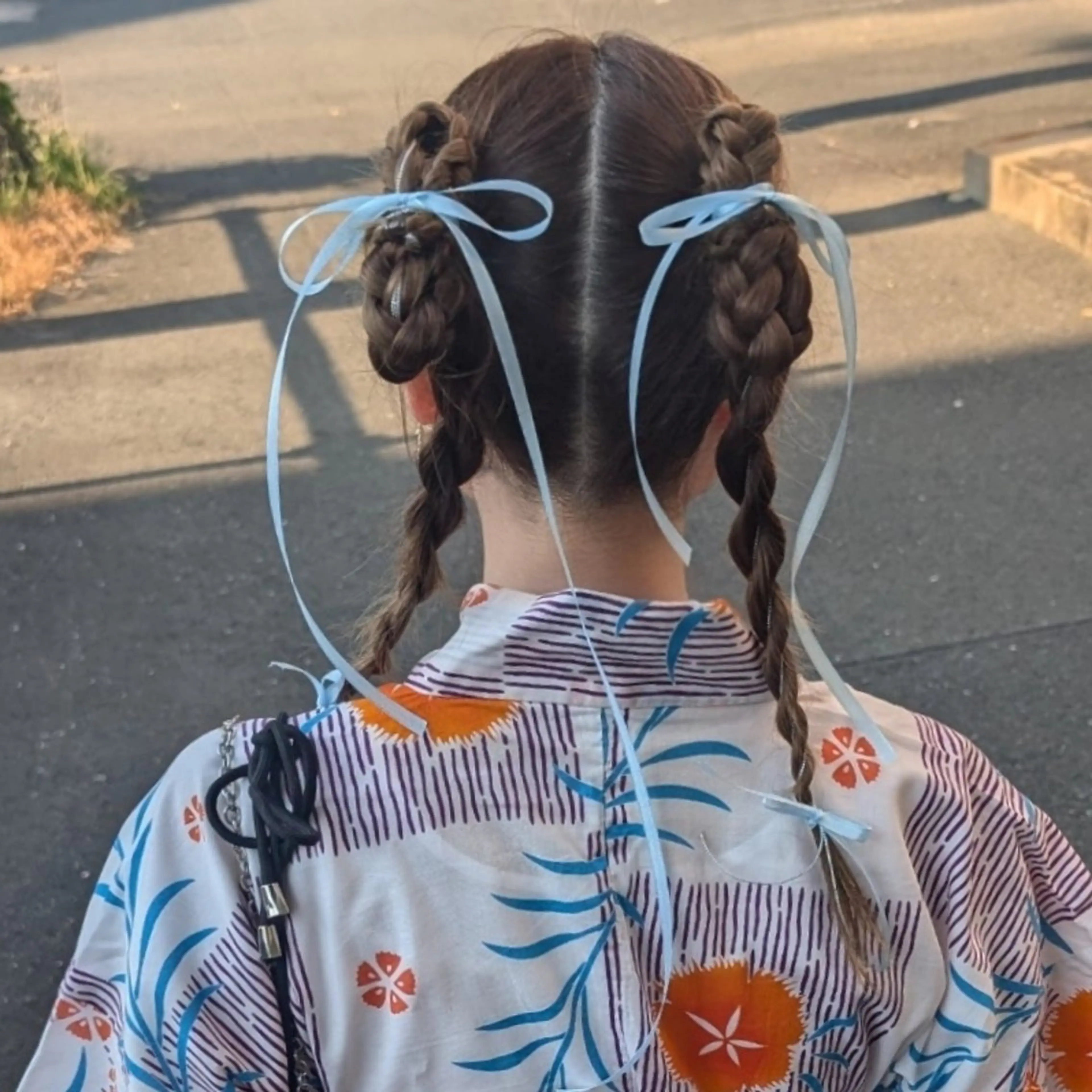 ロング ヘアアレンジ 彩桜/艶カラー/小顔 に見せるカット✂のヘアスタイル