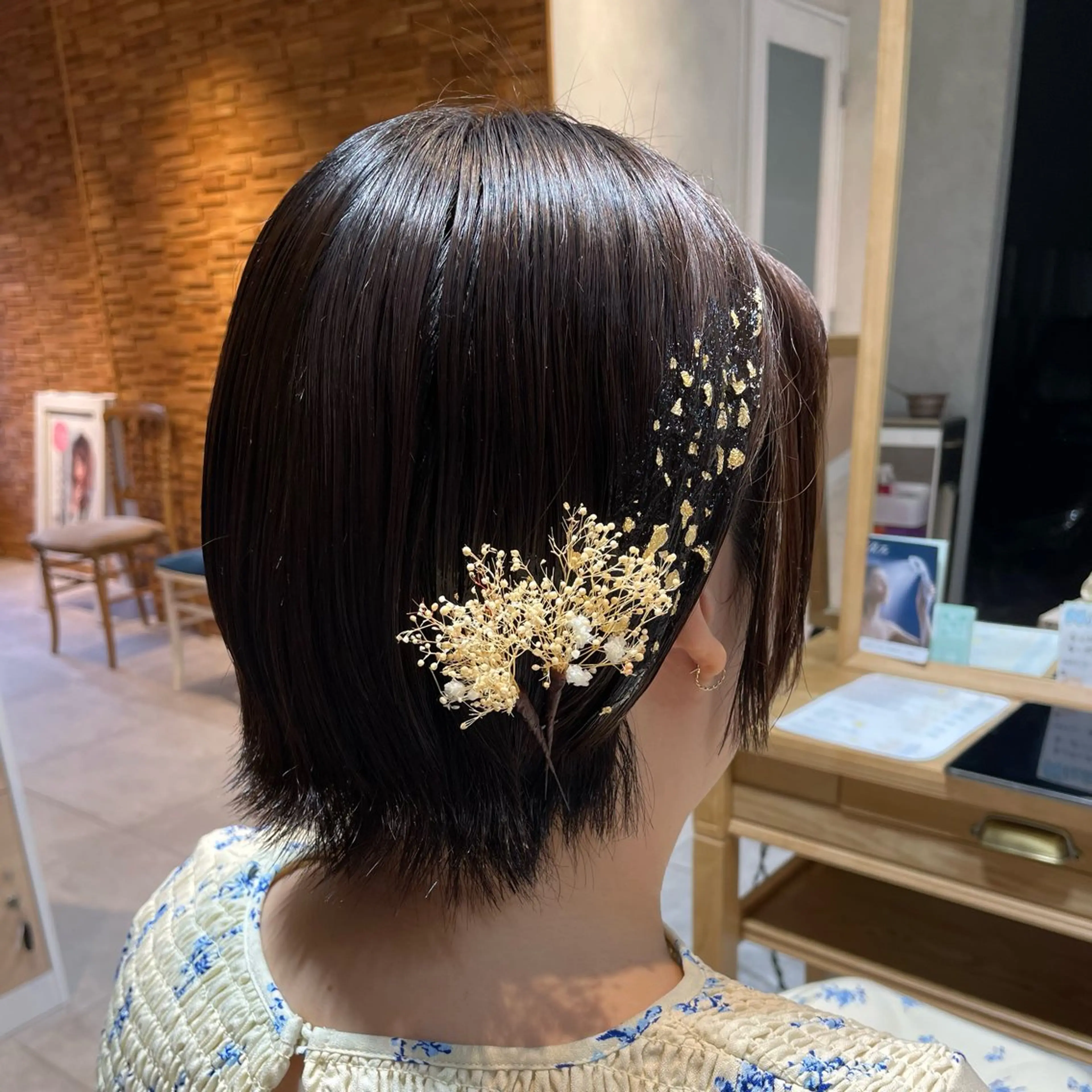 ヘアアレンジ ヘアセット 佐々木 悠莉のヘアスタイル
