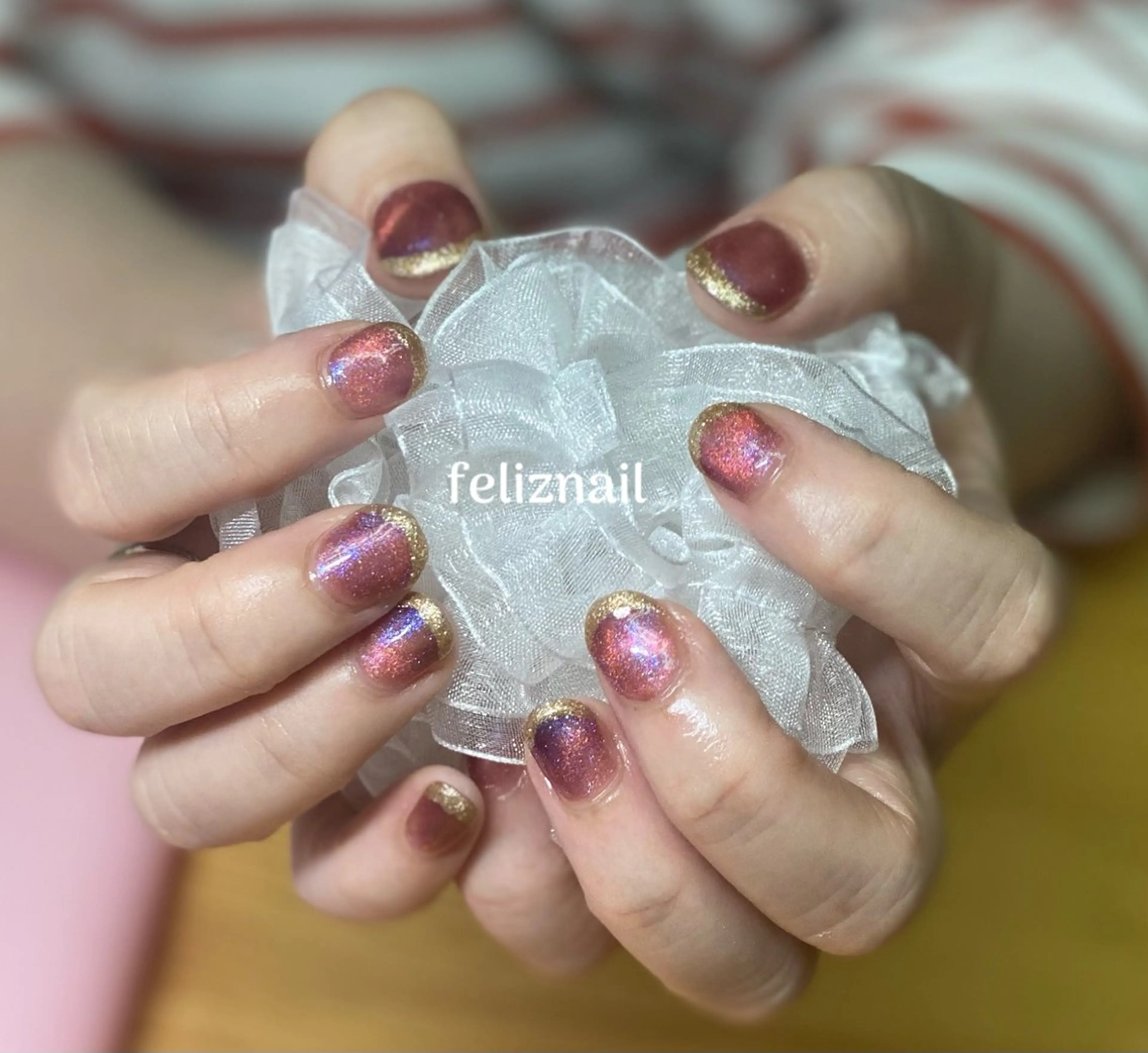 シンプルネイル(オフなし)の写真