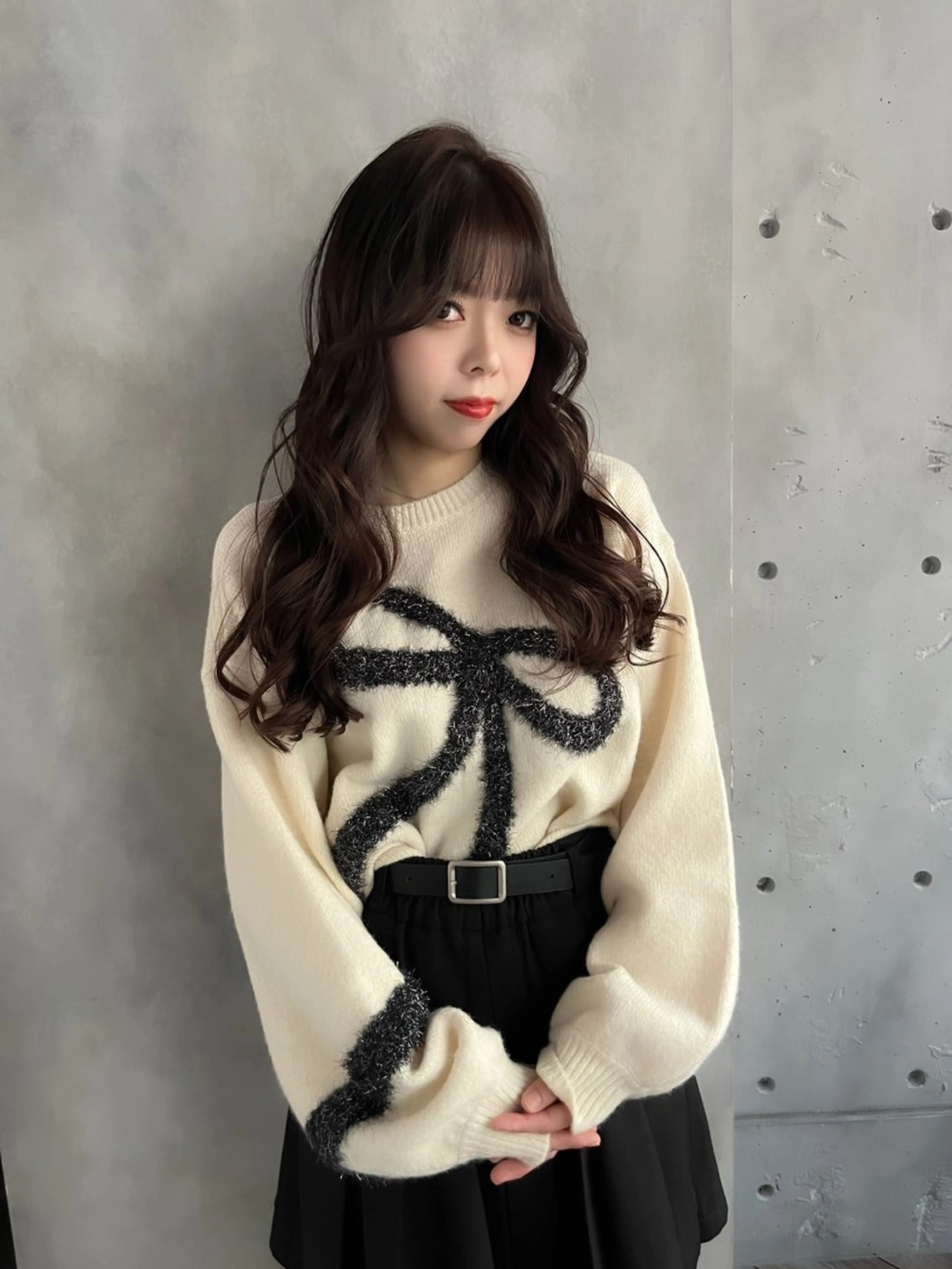 ロング カラー ヘアカラー 坂本 理輝のヘアスタイル