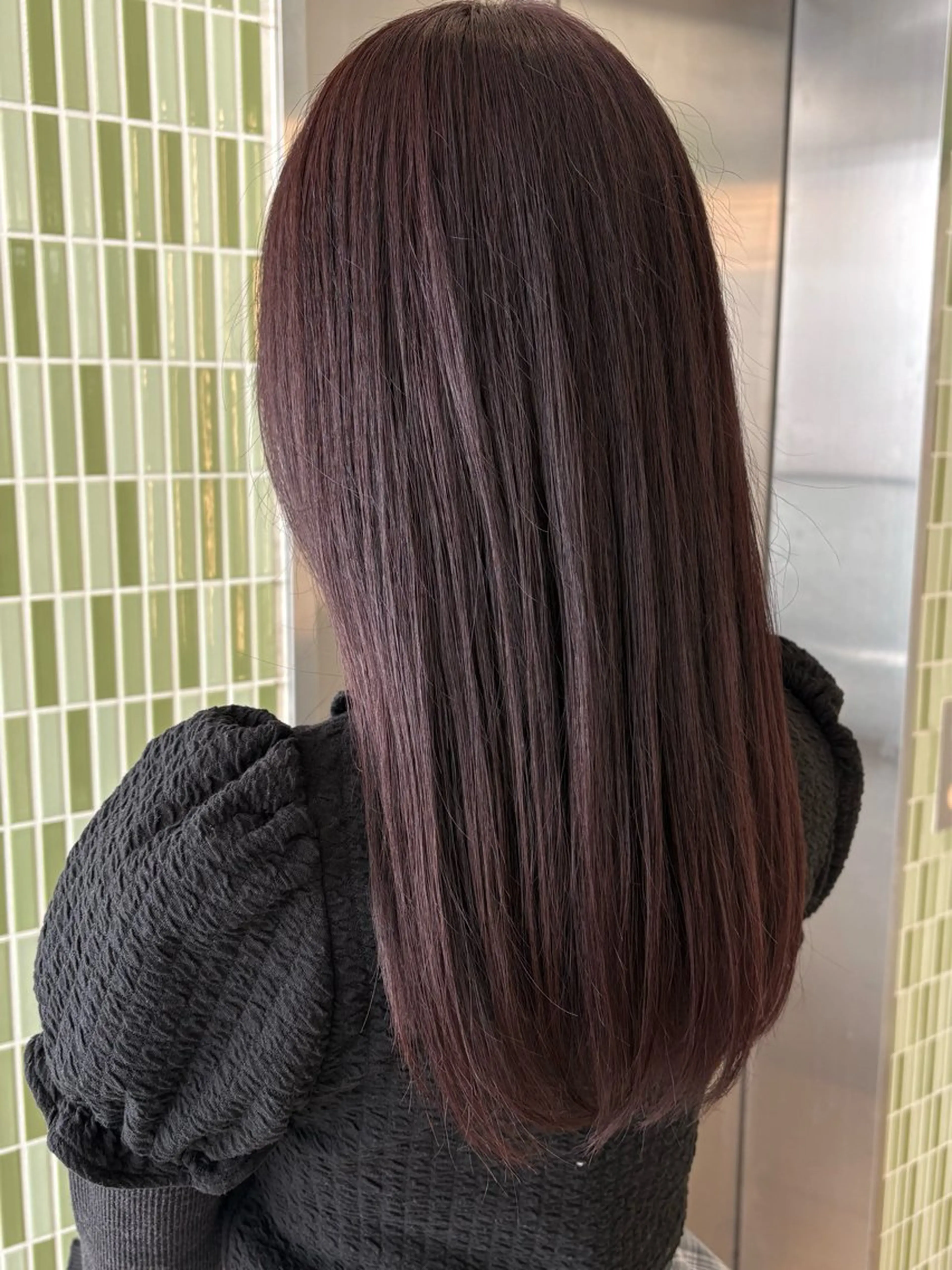 ロング ヘアカラー トリートメント MASHIRO💎 天神/大名のヘアスタイル