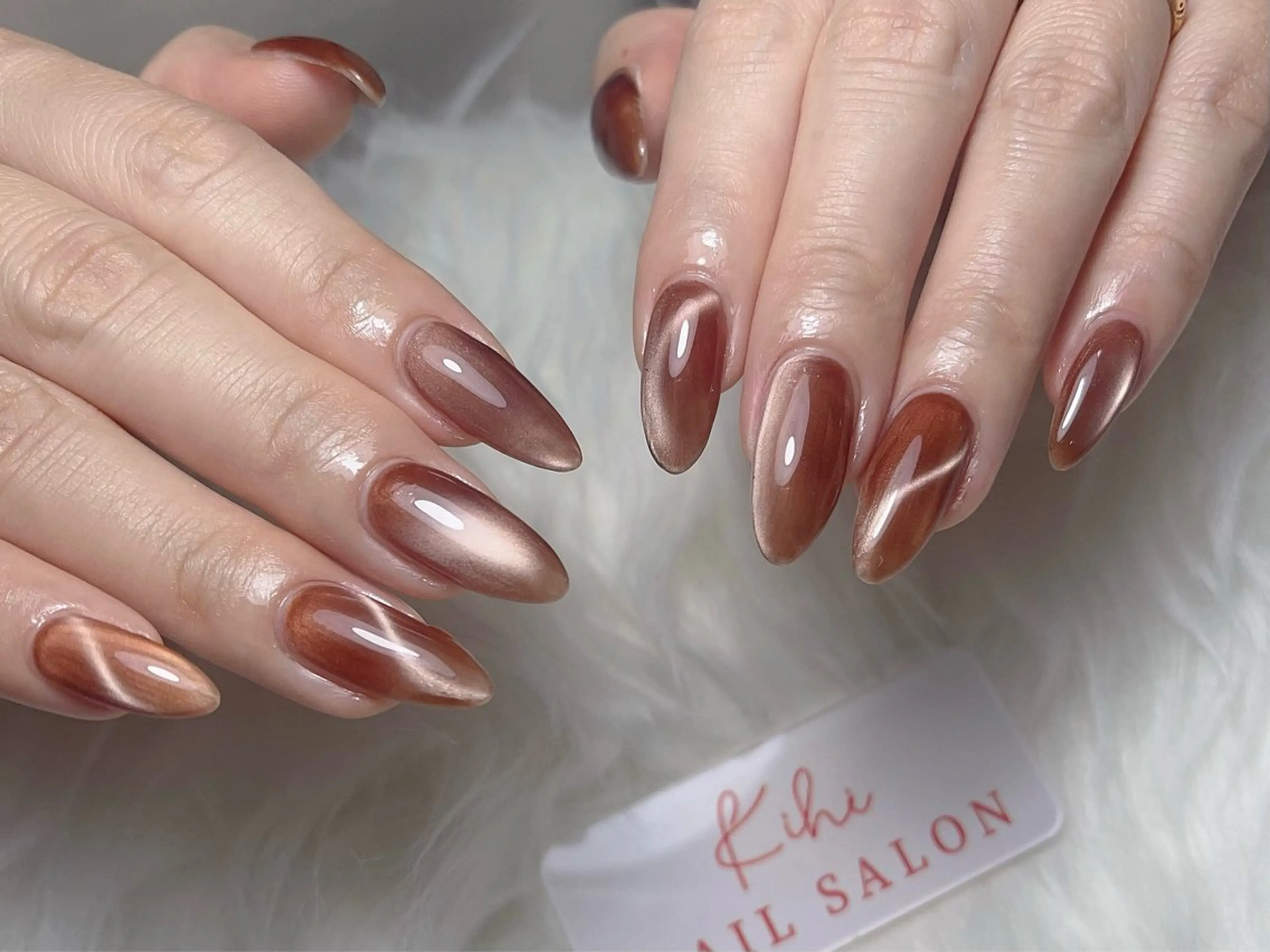 ネイル アートネイル フレンチネイル ジェルネイル グラデーション 韓国ネイル ハンドネイル Nail Salon Kihi さくらのネイルデザイン