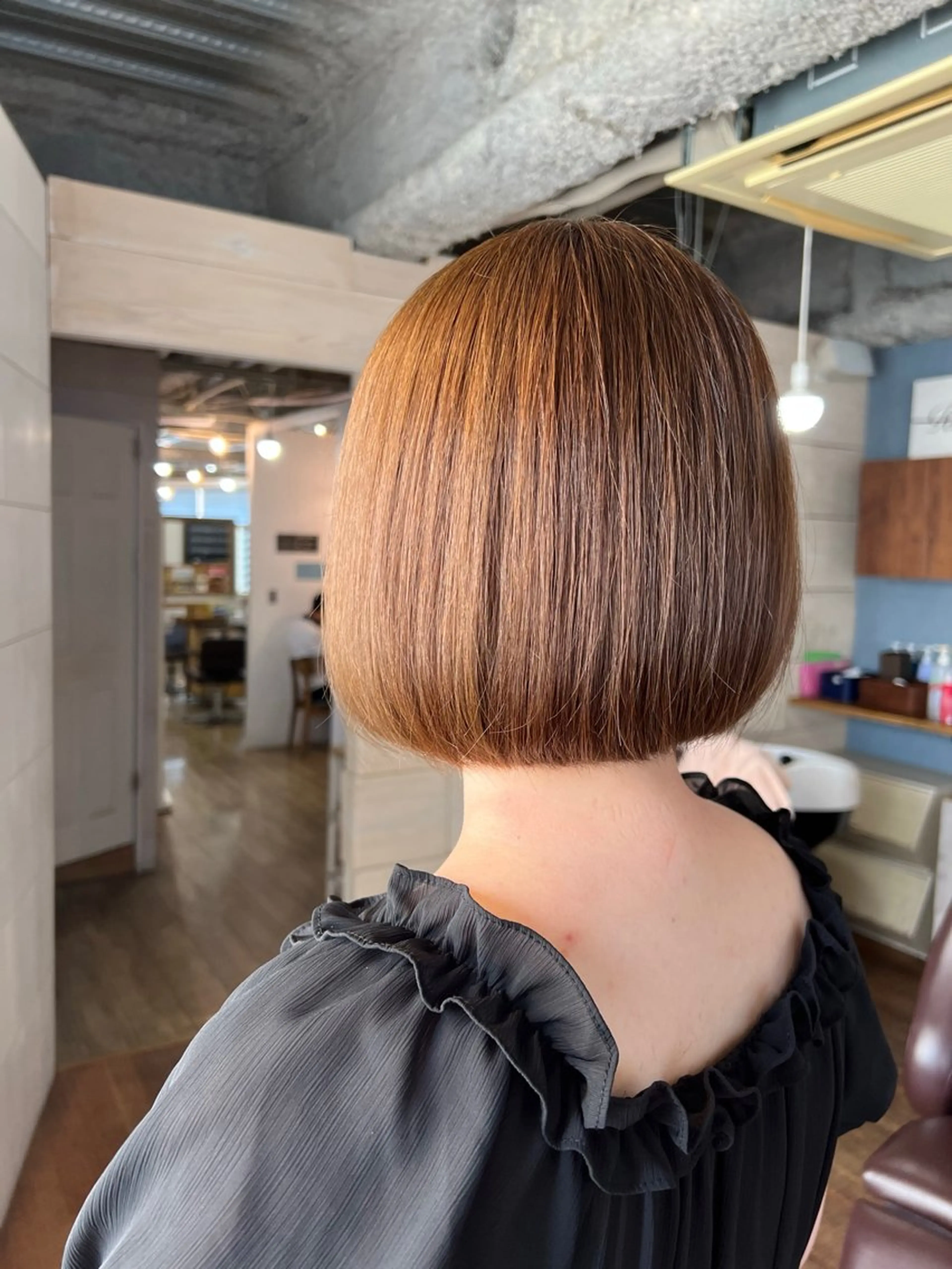ショート ヘアカラー ソムリエ 認定者/山城慶伍のヘアスタイル