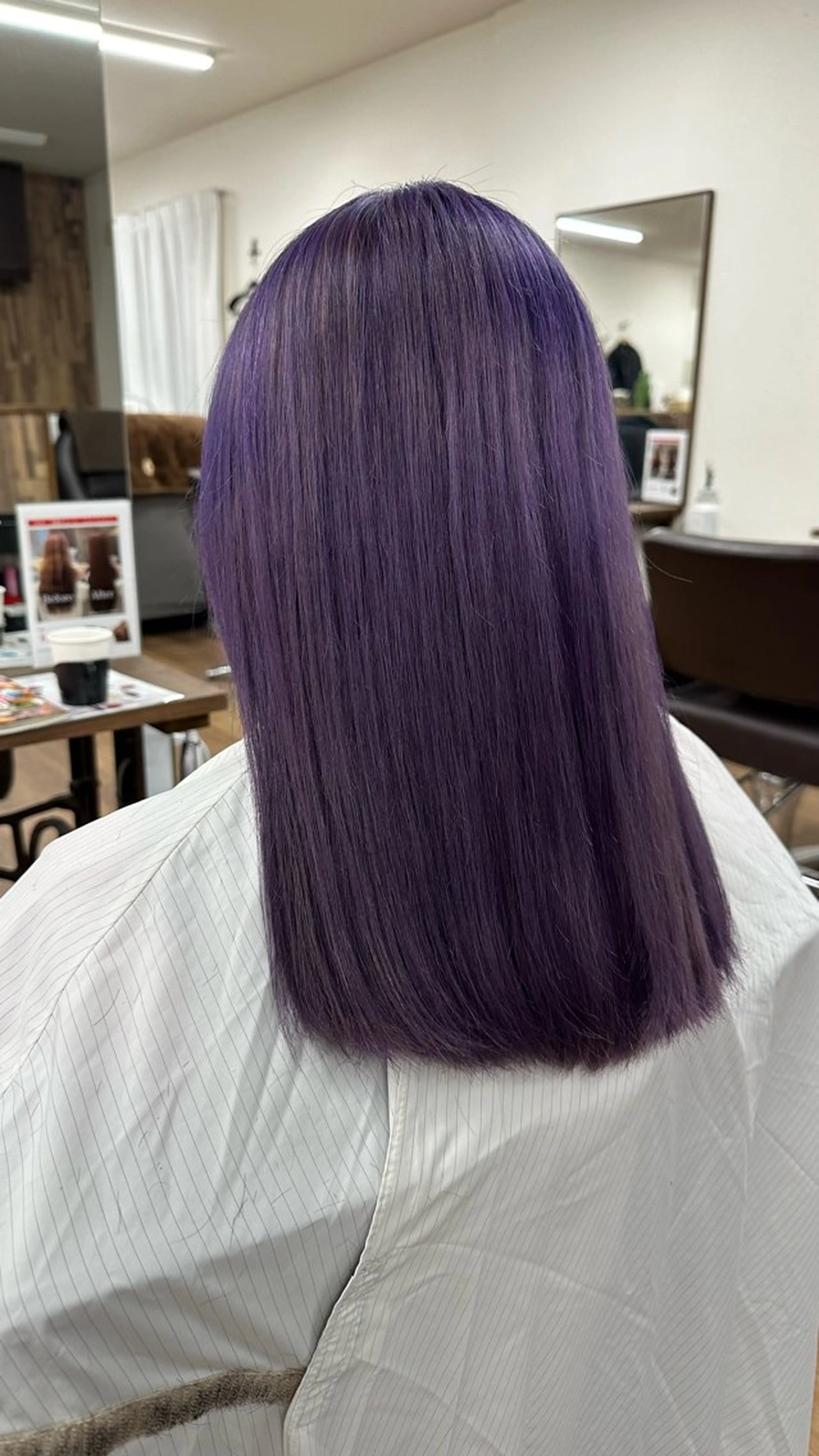 ミディアム カラー カット ヘアカラー トリント蘇我所属・福島 ユウタのヘアスタイル