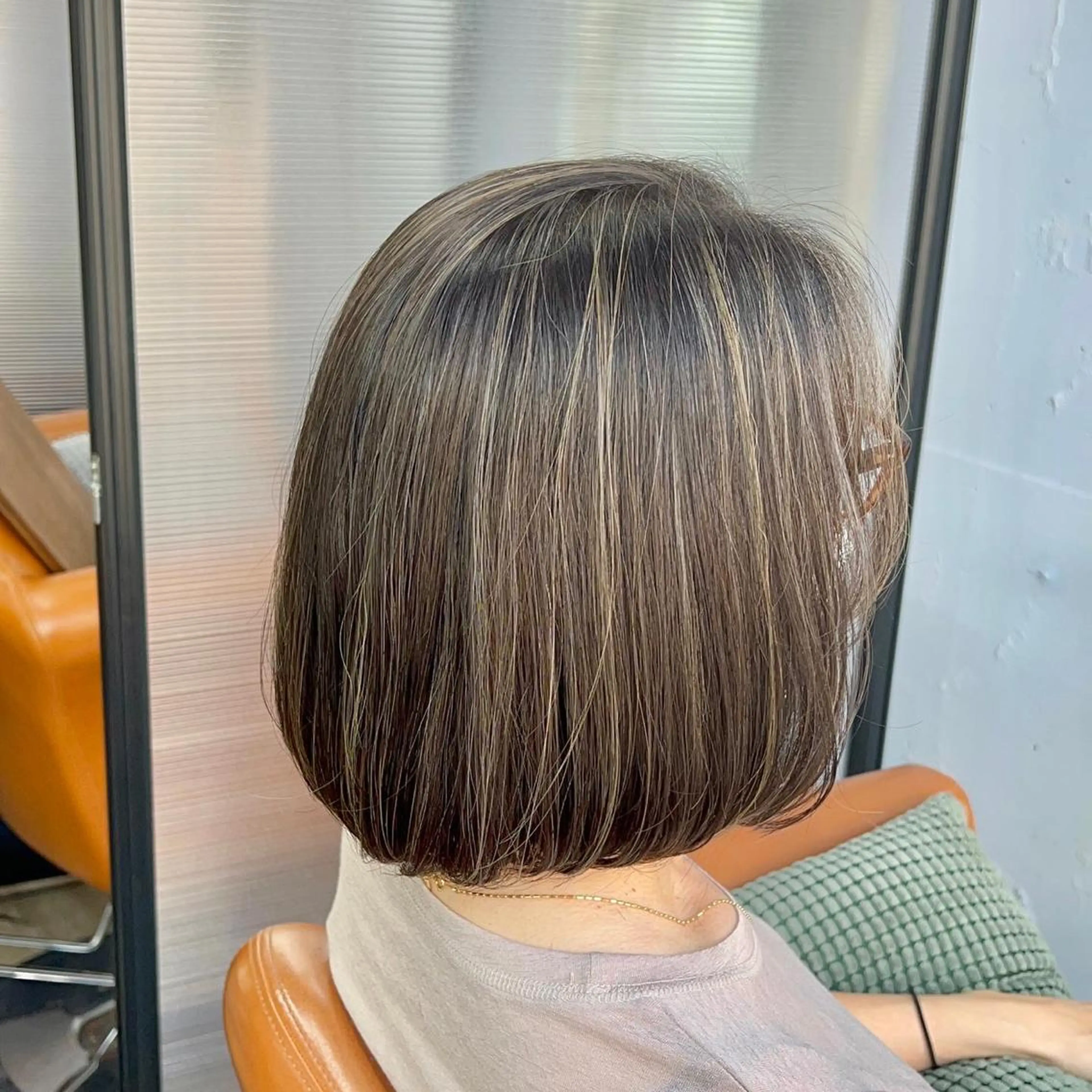 ショート ハイライト カット ヘアカラー ヘアサロンramuuu. 上石神井所属・【デザインカラー】 山口尚紀のヘアスタイル