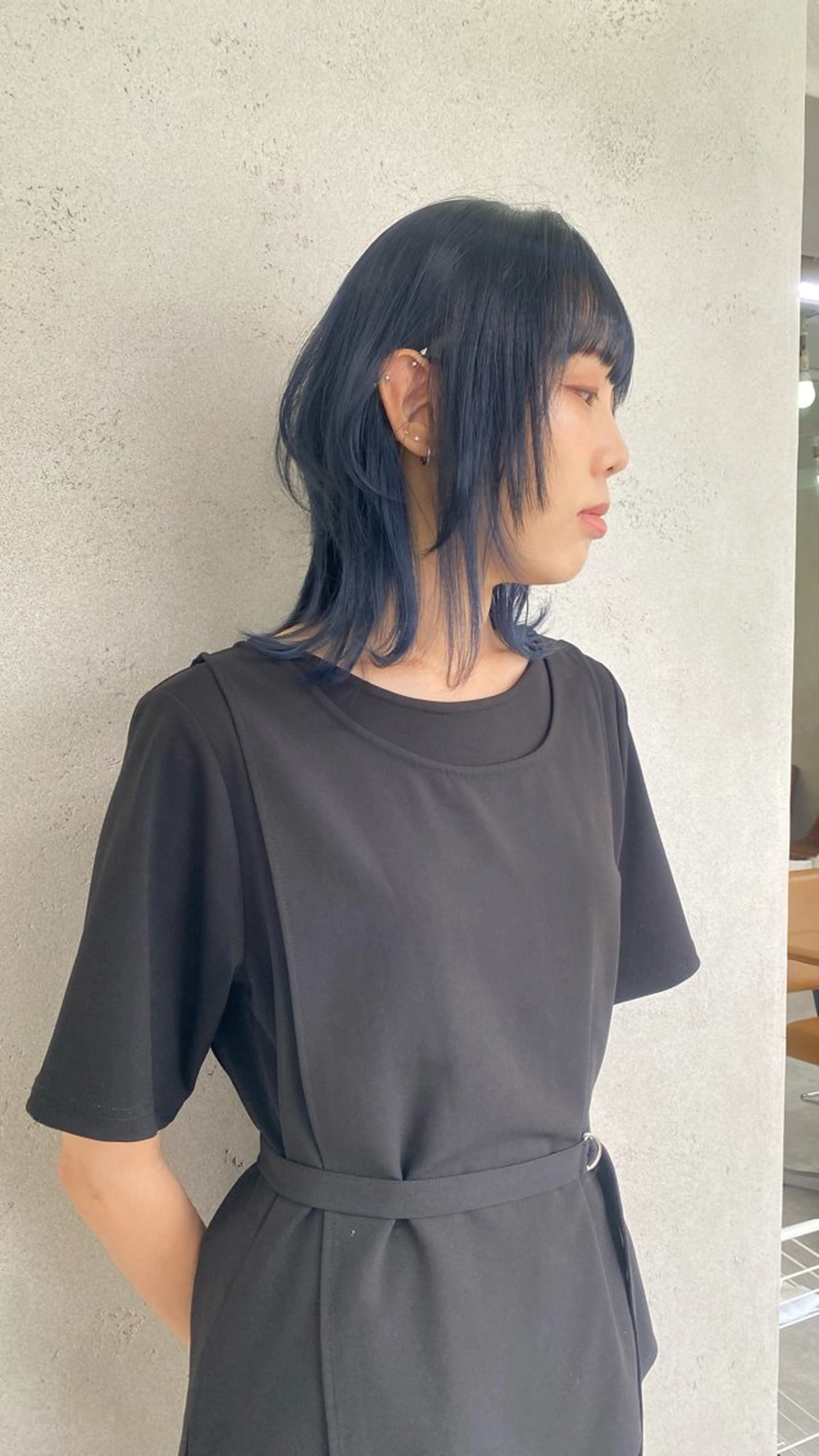 ミディアム カラー バレイヤージュ ミストバング ベージュカラー ブリーチ ケアブリーチ カット ヘアカラー トリートメント ブリーチカラー 🌈　SOUTOMEのヘアスタイル
