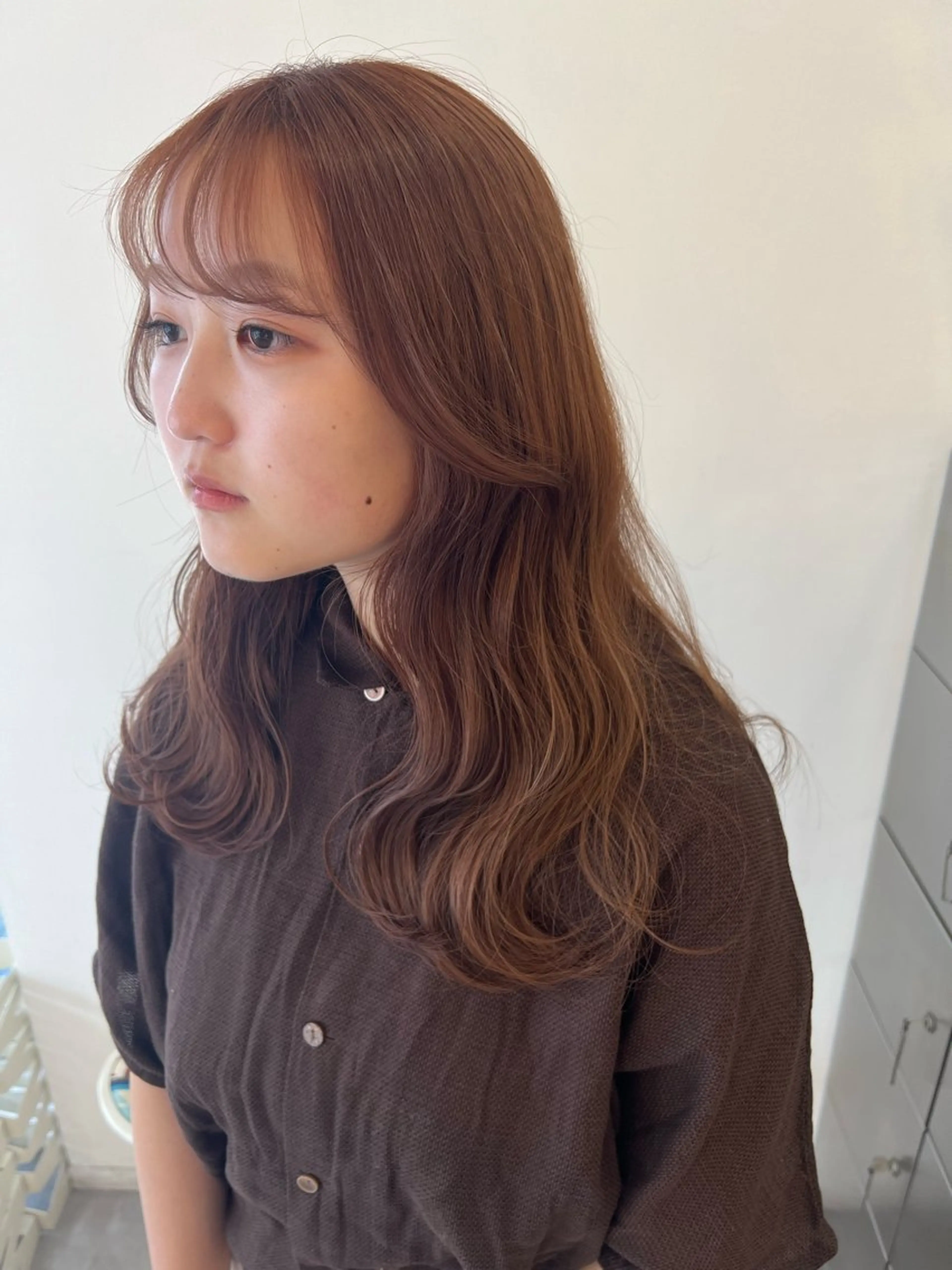 ロング カラー 🎵ぷる艶ハイトーン 柔らかヘア🍅まあやのヘアスタイル