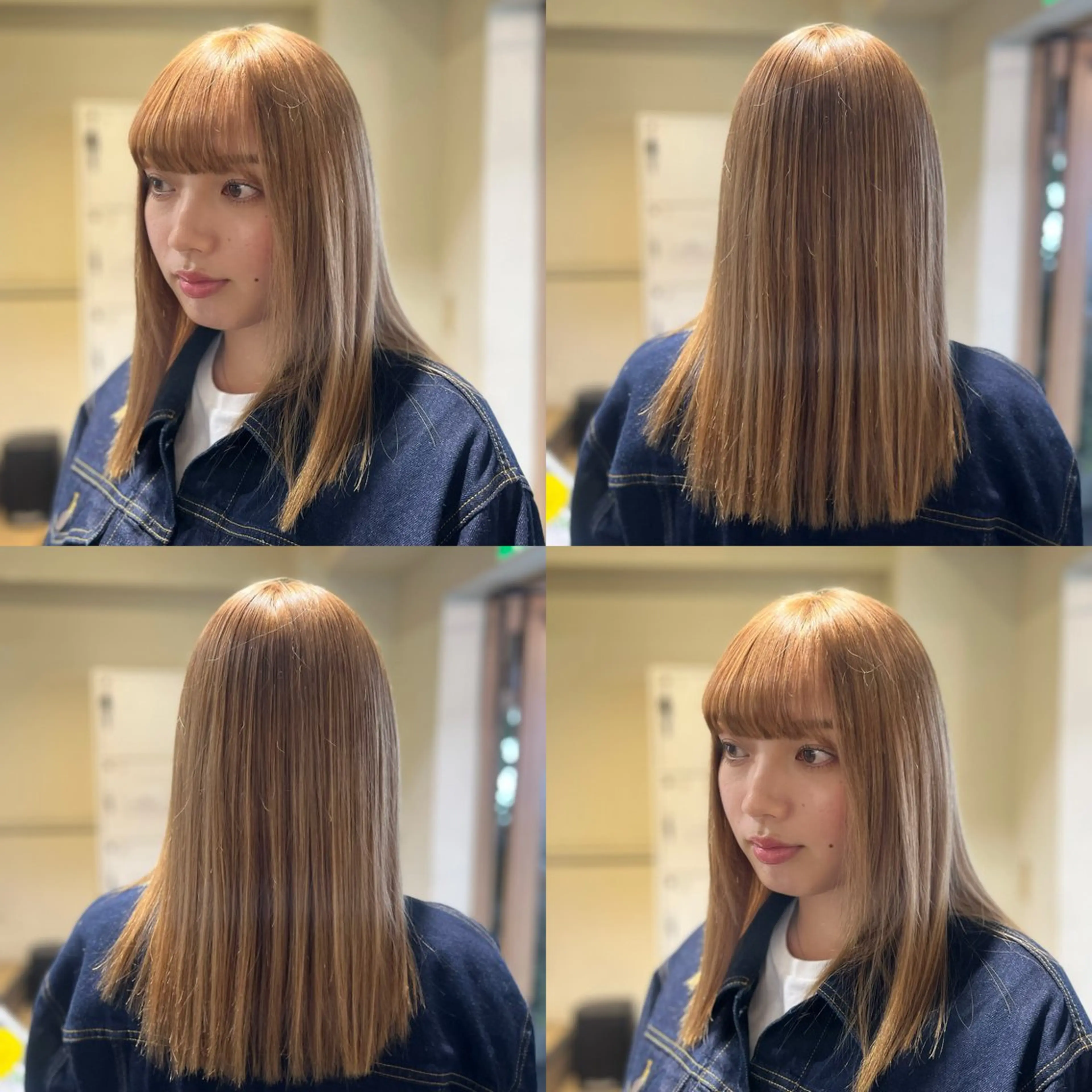 セミロング カラー haru新宿所属・新宿/美髪/髪質改善 🫧リョウ🫧のヘアスタイル