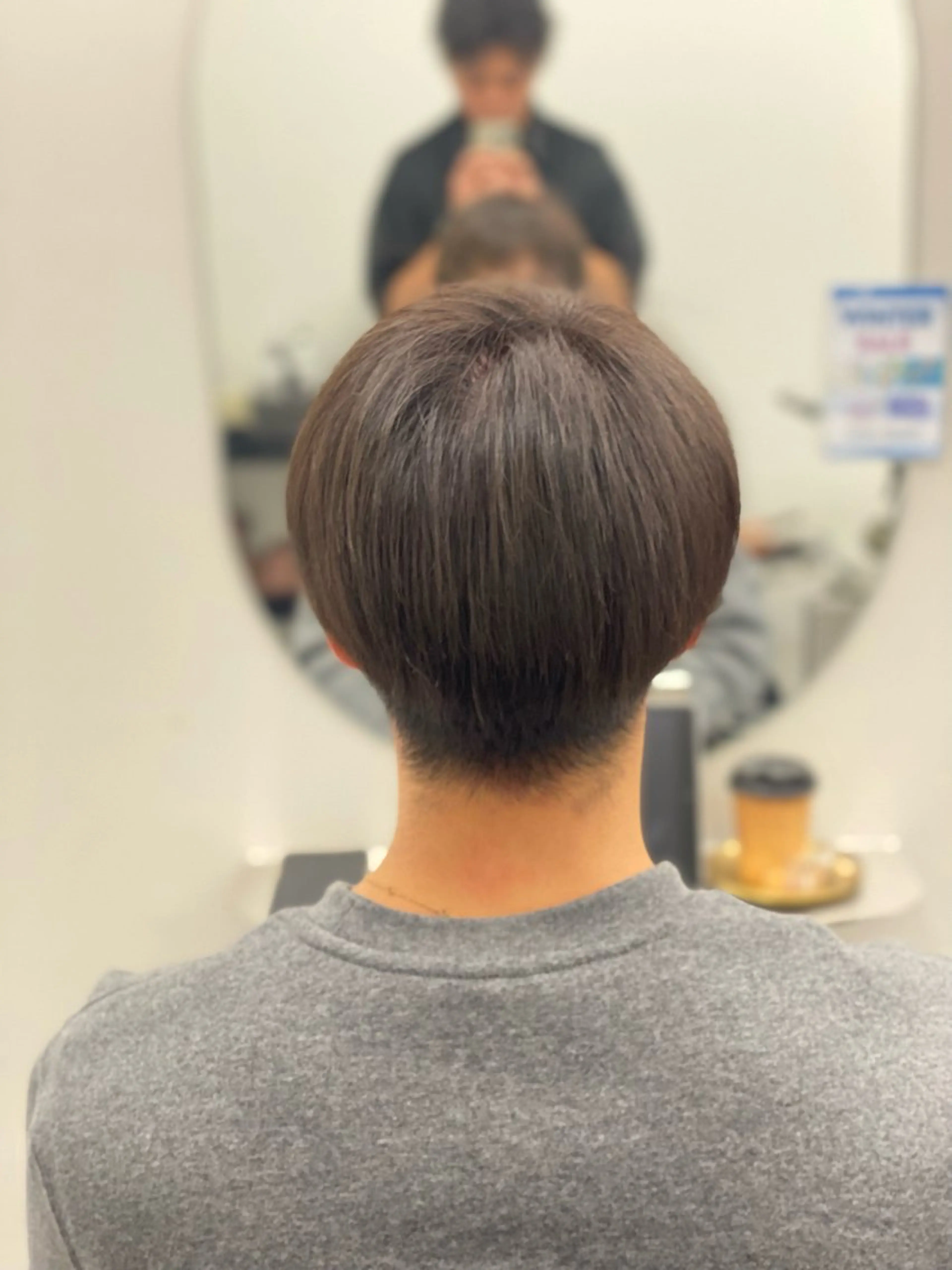 ショート カラー メンズ 透明感カラー ice prodby bloom所属・榎本 ようなのヘアスタイル