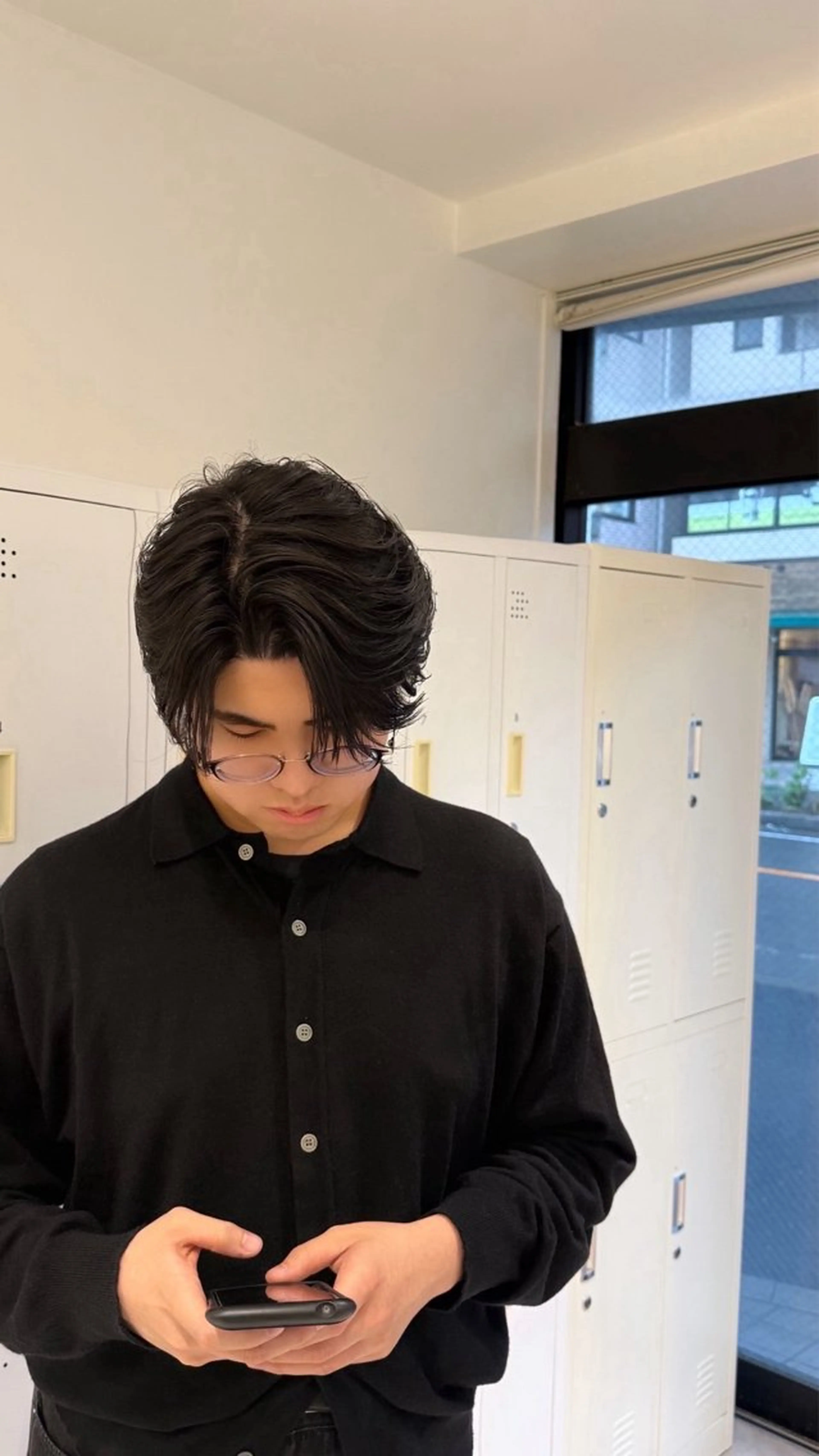 パーマ メンズ Ryoka MEN'S Cyfのヘアスタイル