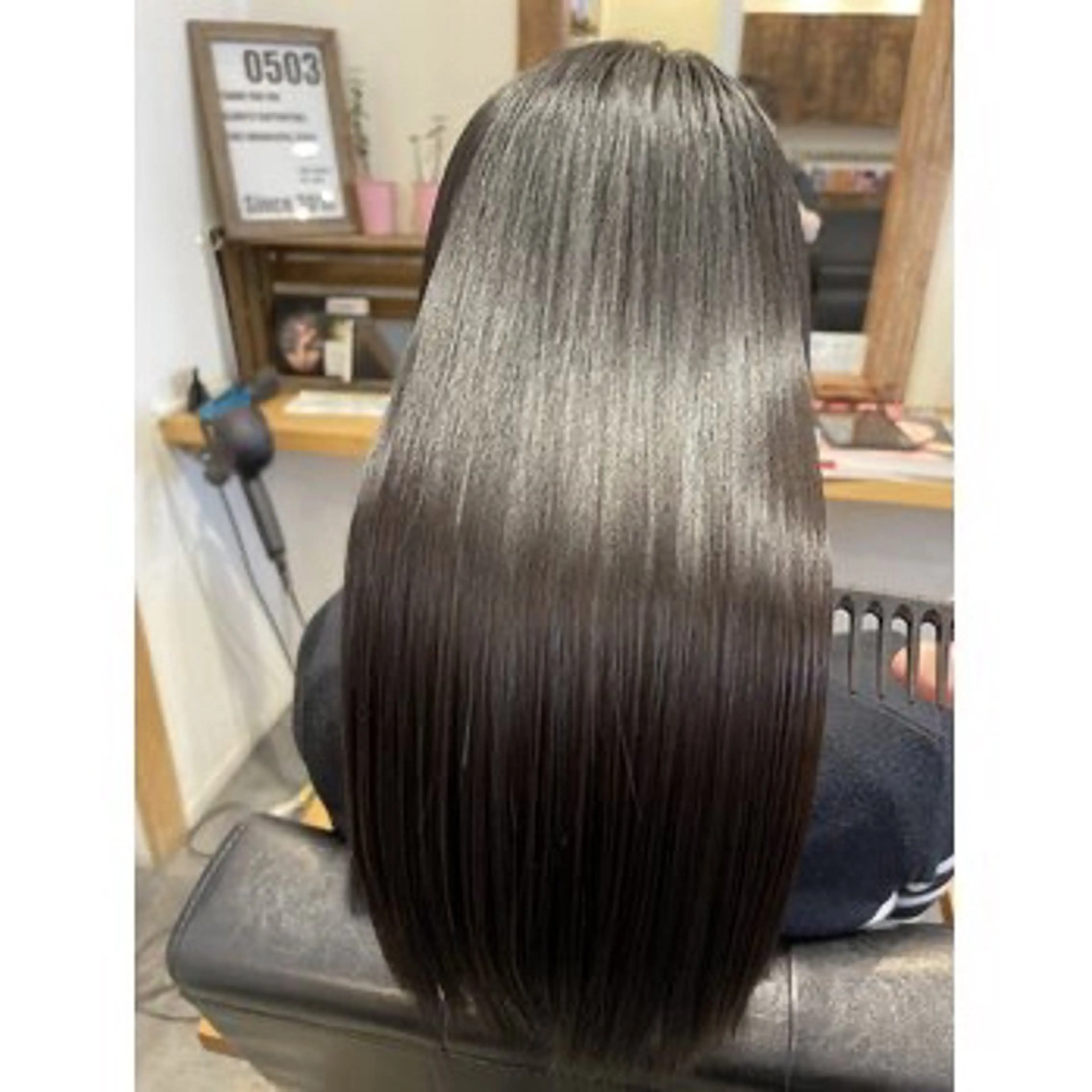 ロング トリートメント 福井 優のヘアスタイル