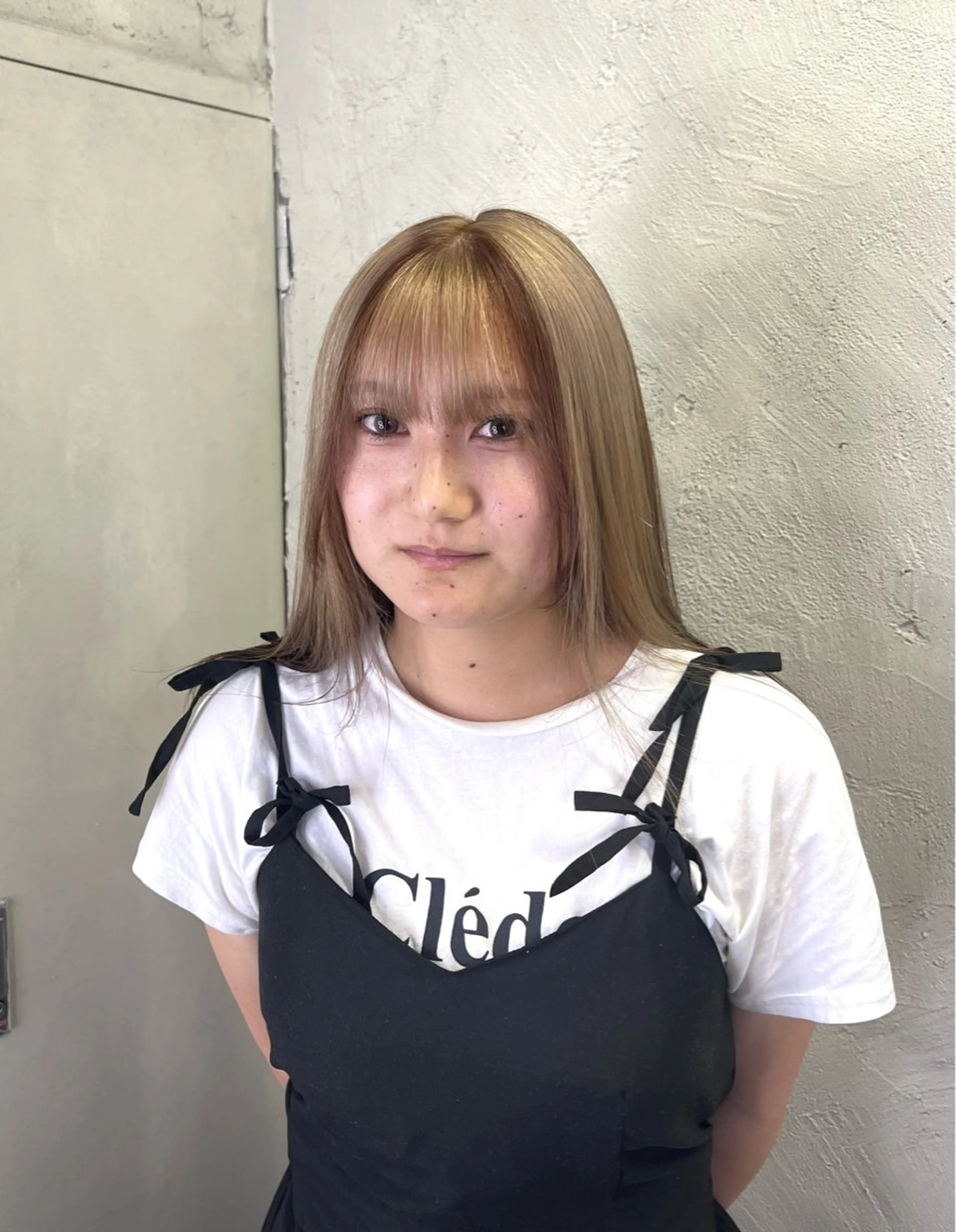 ロング カラー ヘアカラー トリートメント 🩵艶ハイトーン ブリーチ🩵ユウゴのヘアスタイル