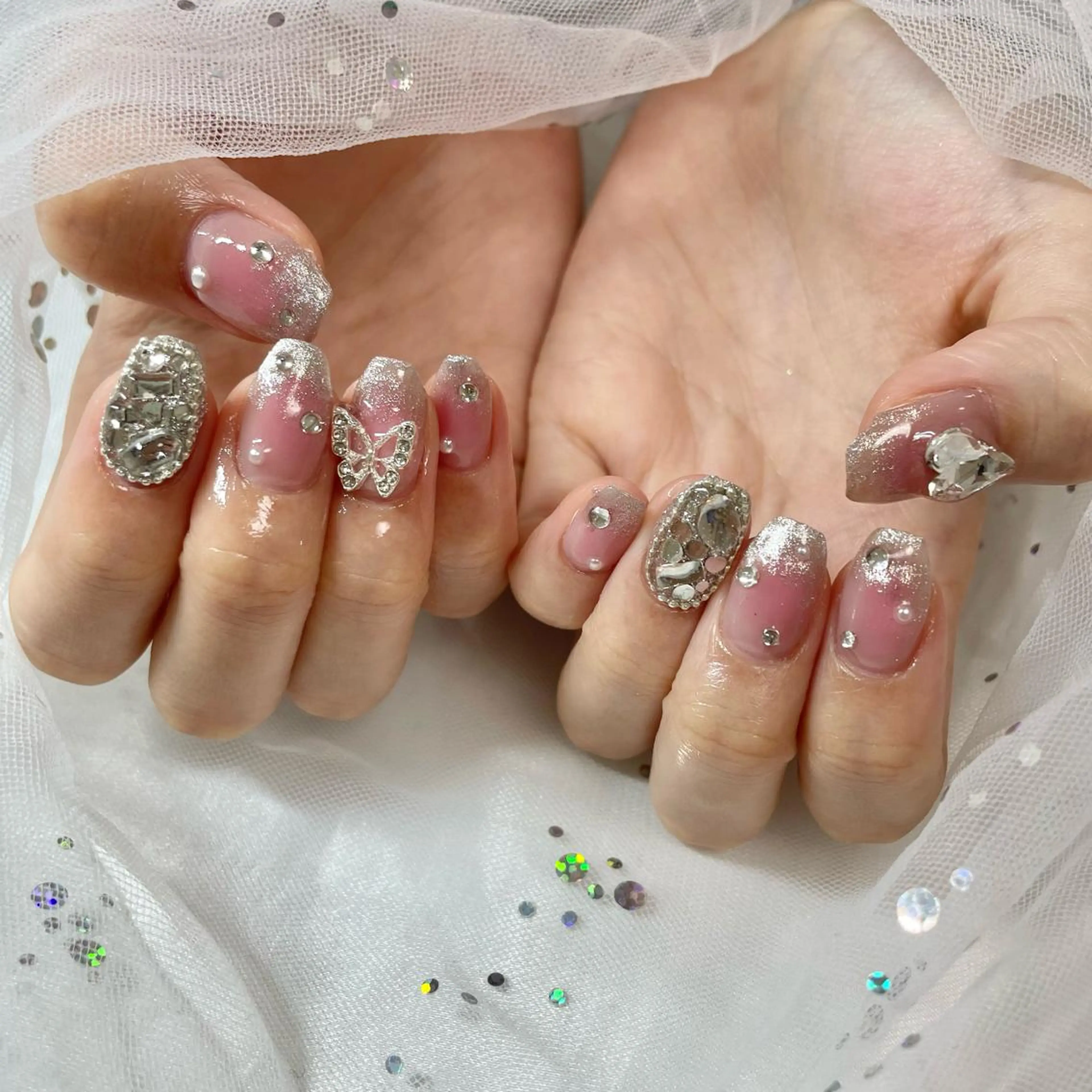 ネイル ワンホンネイル 🎀AYAKO 🎀中韓ネイルのネイルデザイン