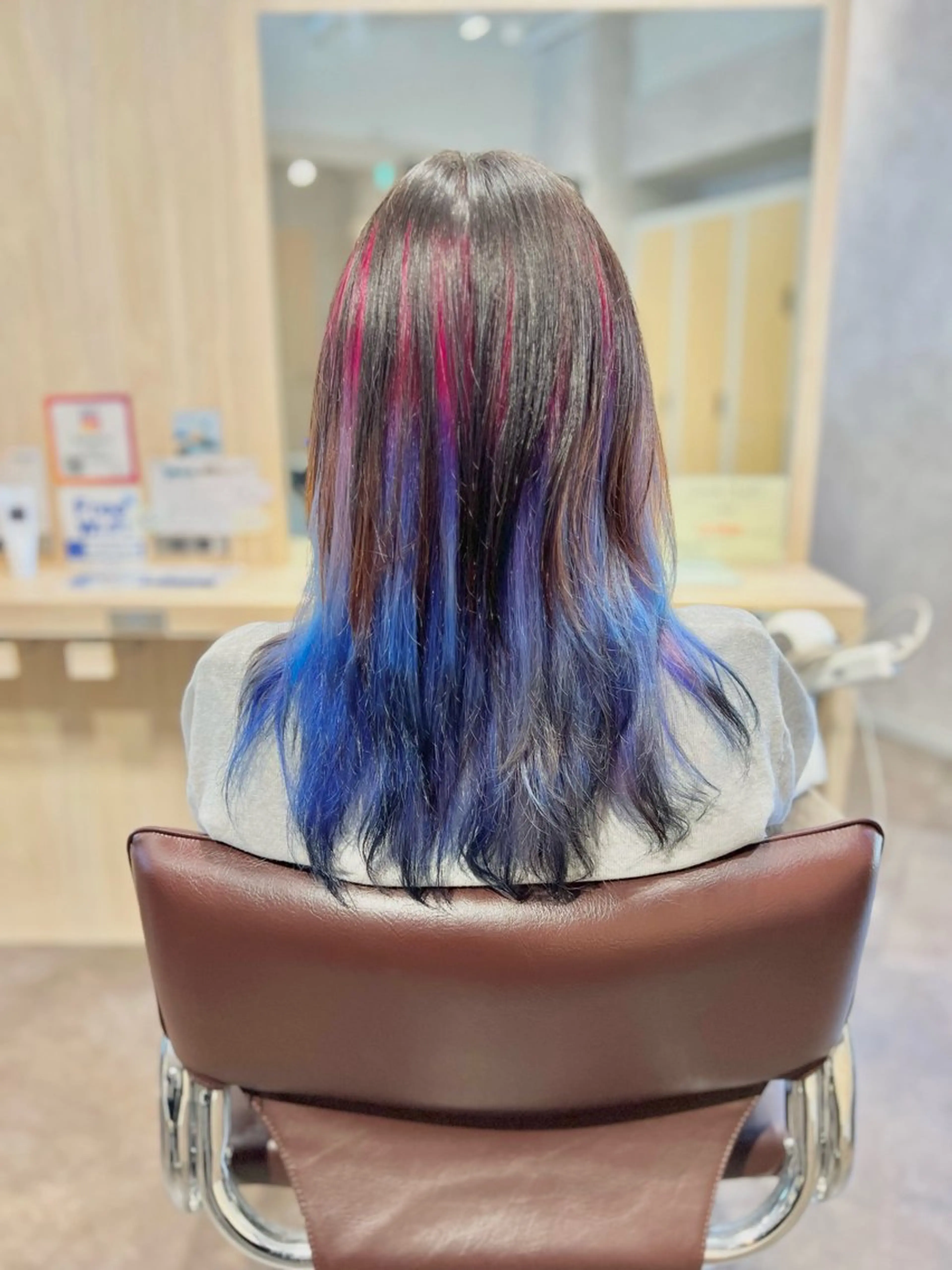 ロング ヘアカラー 高野 恭佑のヘアスタイル