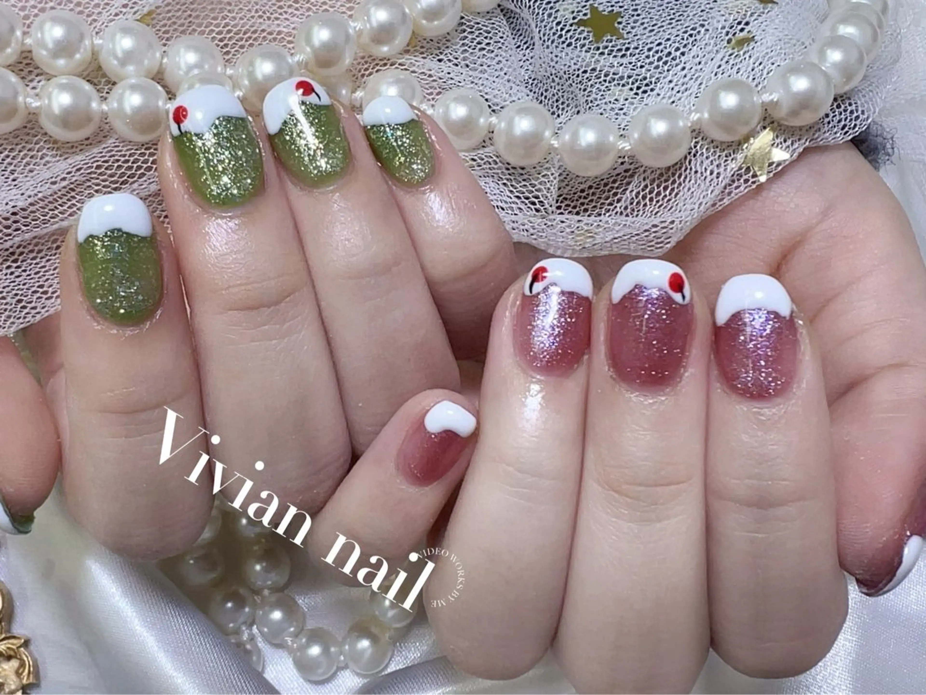 ネイル ハンドネイル VIVIAN リサのネイルデザイン