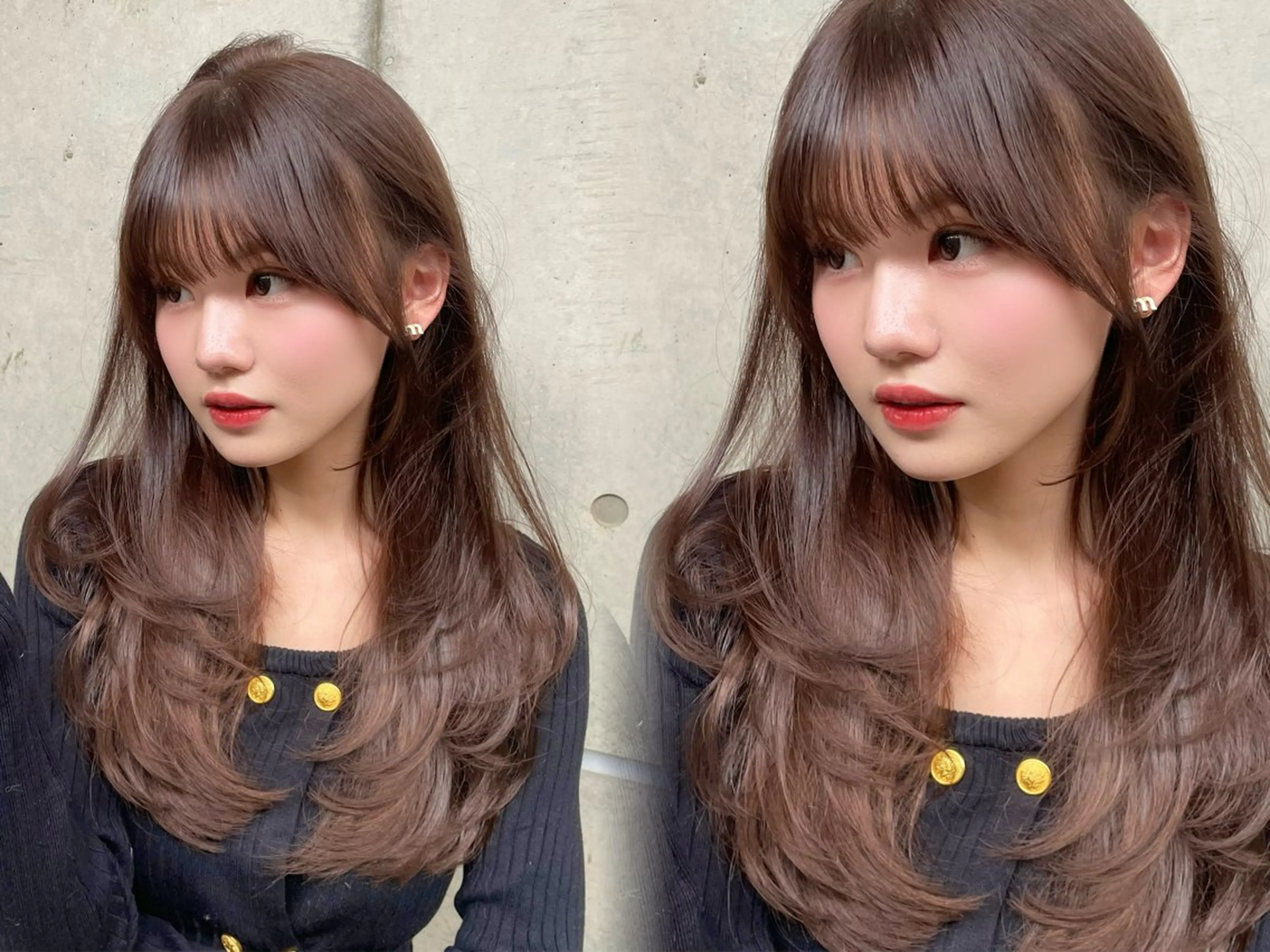 ロング カラー カット ヘアカラー トリートメント ロンド　ウル所属・レイヤー/縮毛矯正⭐ 特化美容師のヘアスタイル