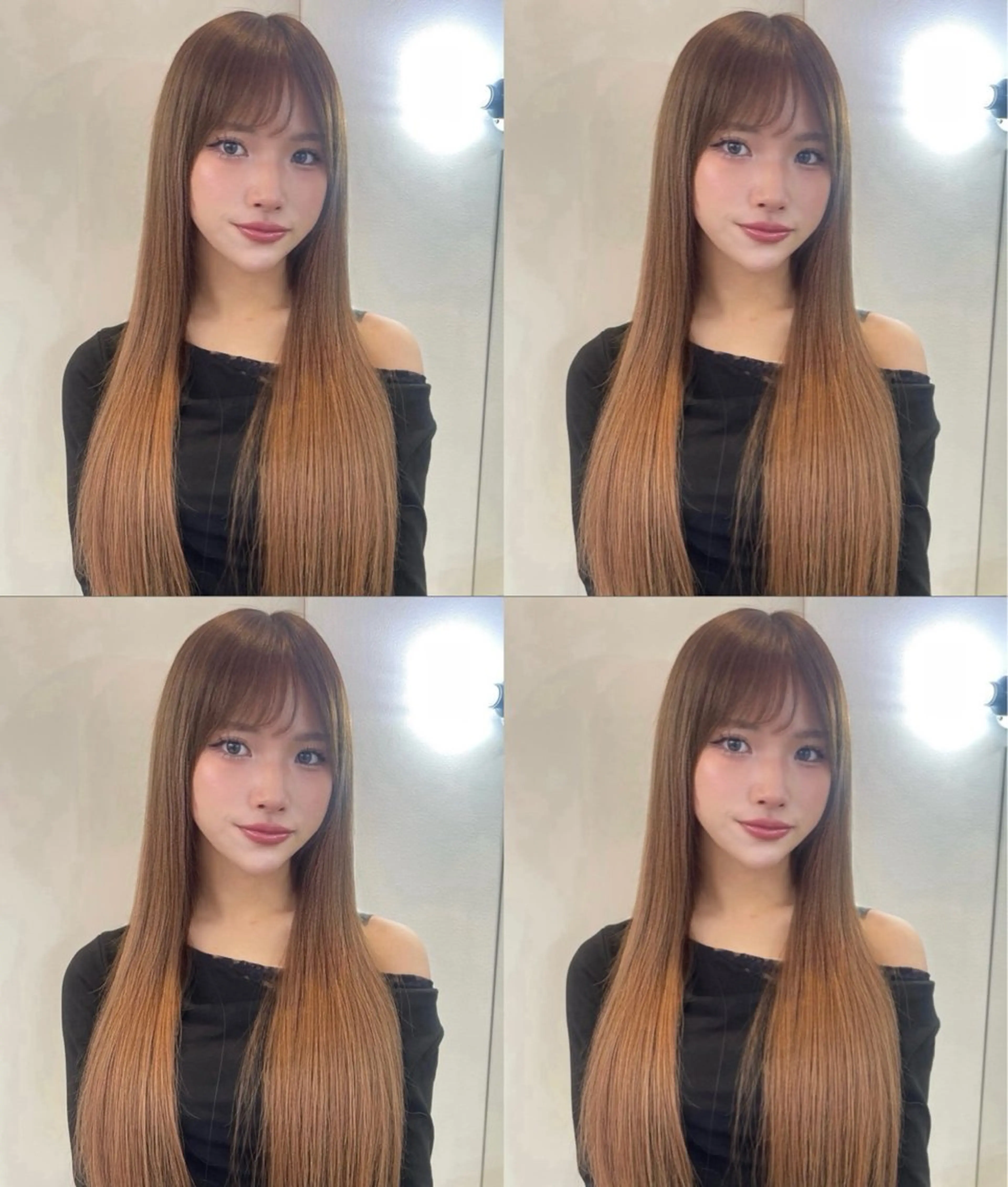 《🐰当日限定クーポン🐰》《ワンカラー》➕《シールエクステ80本》ムラなくロングにしたい方／エクステ／原宿の写真