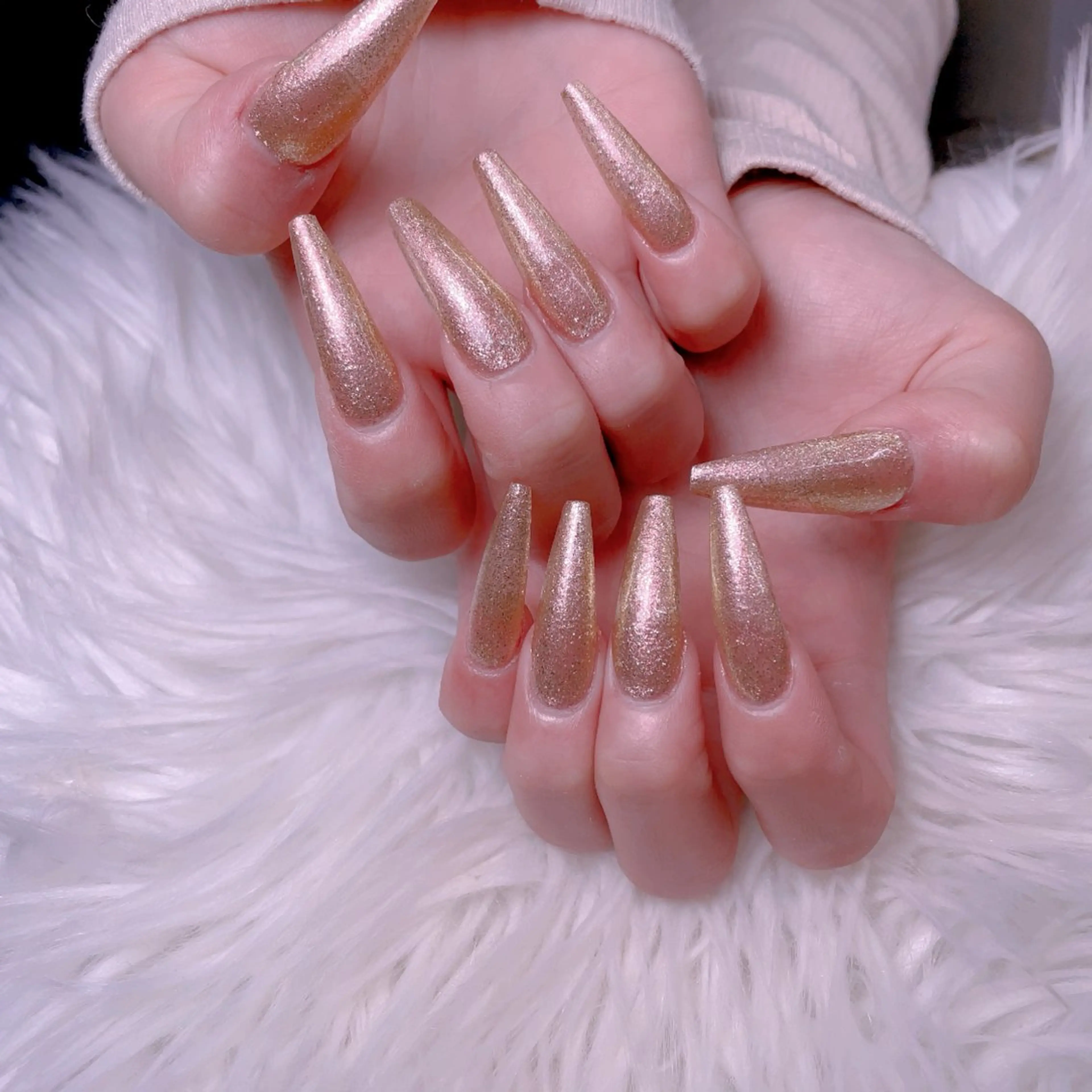 ネイル ロングネイル cat‘s nail🐈‍⬛のネイルデザイン