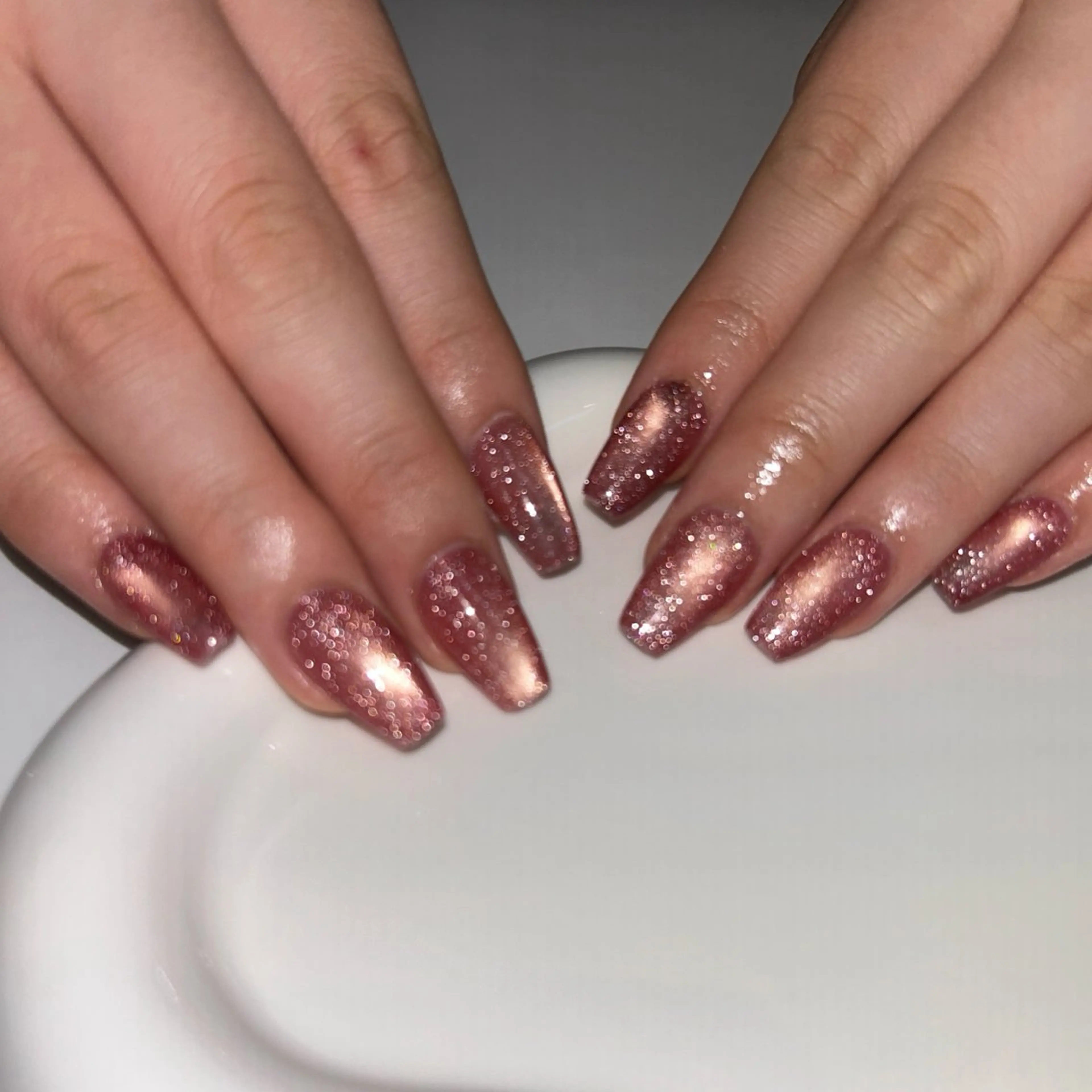 ネイル マグネットネイル ショートネイル d start 心斎橋 kawaii nails tokyo所属・LUNA nail 心斎橋のネイルデザイン