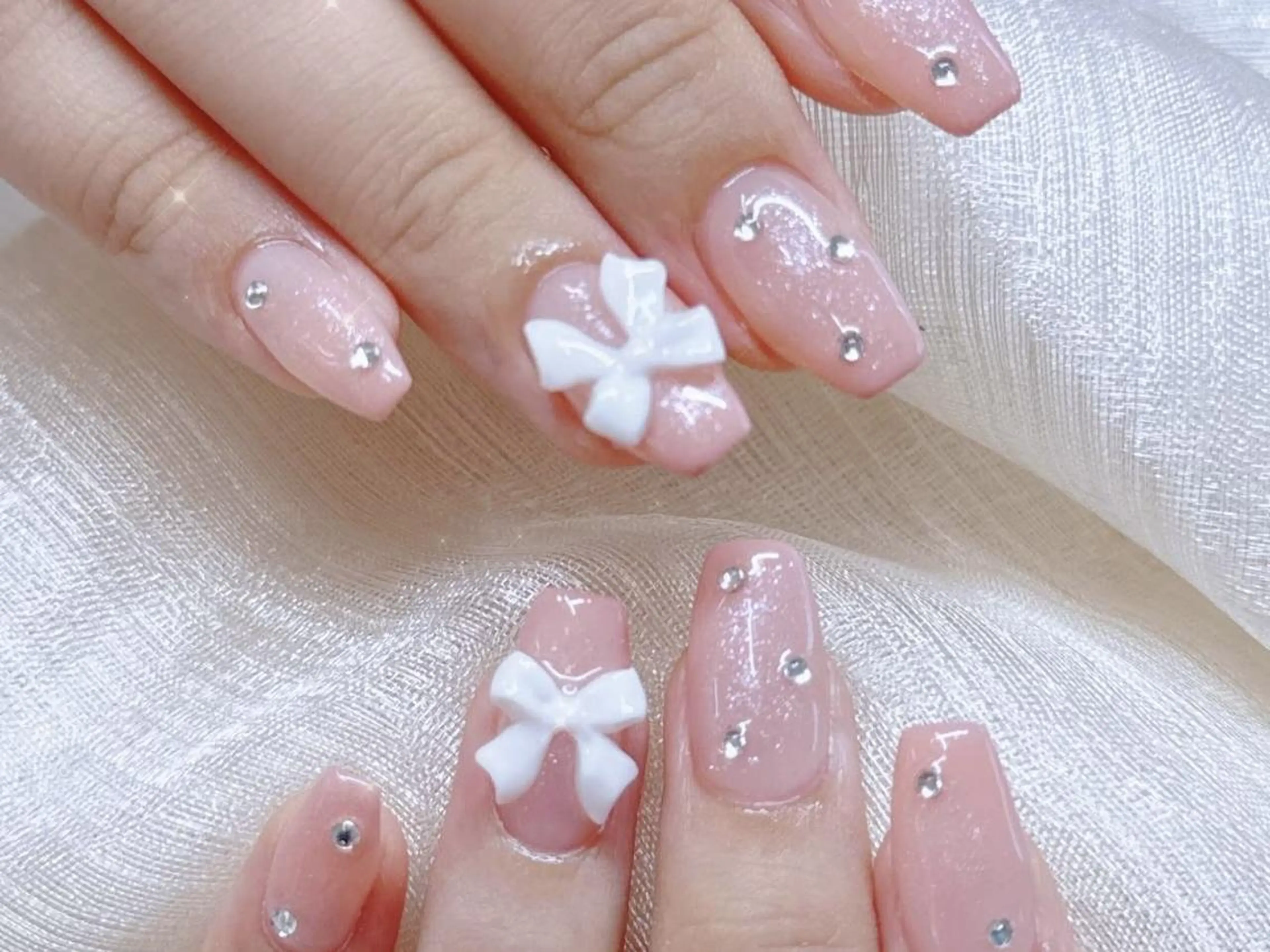 ネイル ハンドネイル 🦋桃子 🦋のネイルデザイン