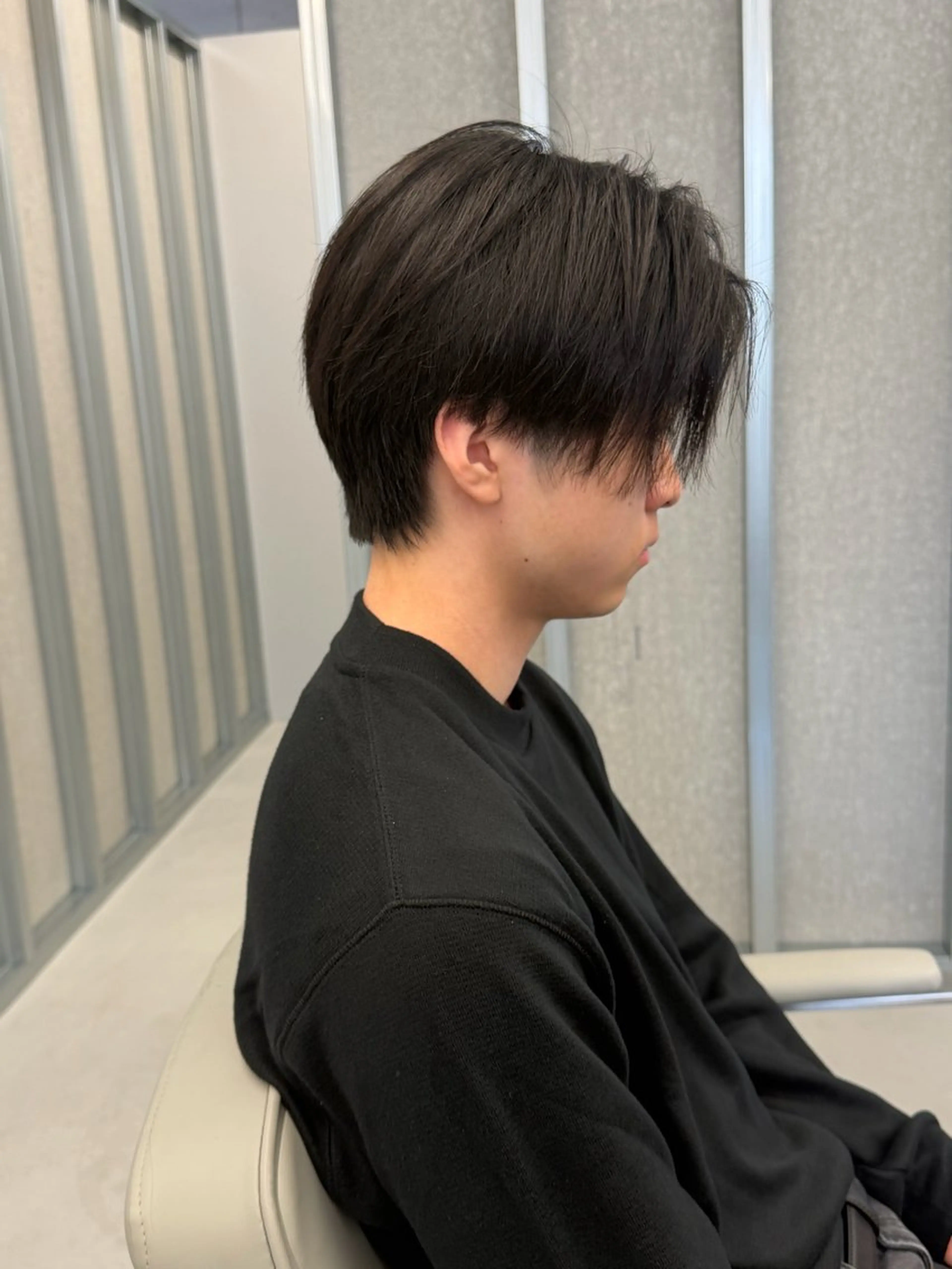 ミディアム メンズ カット 🎧メンズパーマ特化 /RUI🎧のヘアスタイル