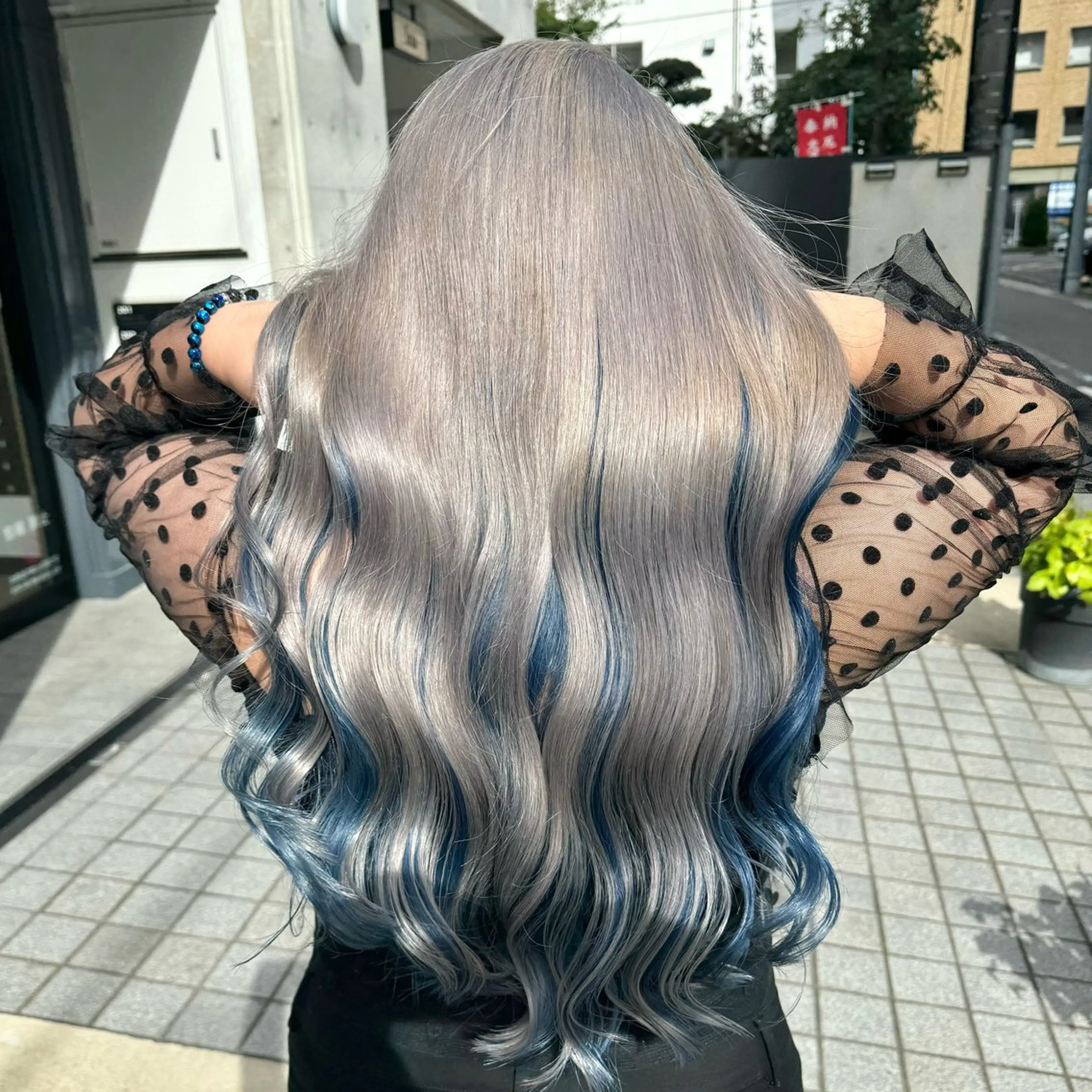 ロング カラー ヘアカラー LINOET名古屋所属・齋藤 梨乃のヘアスタイル