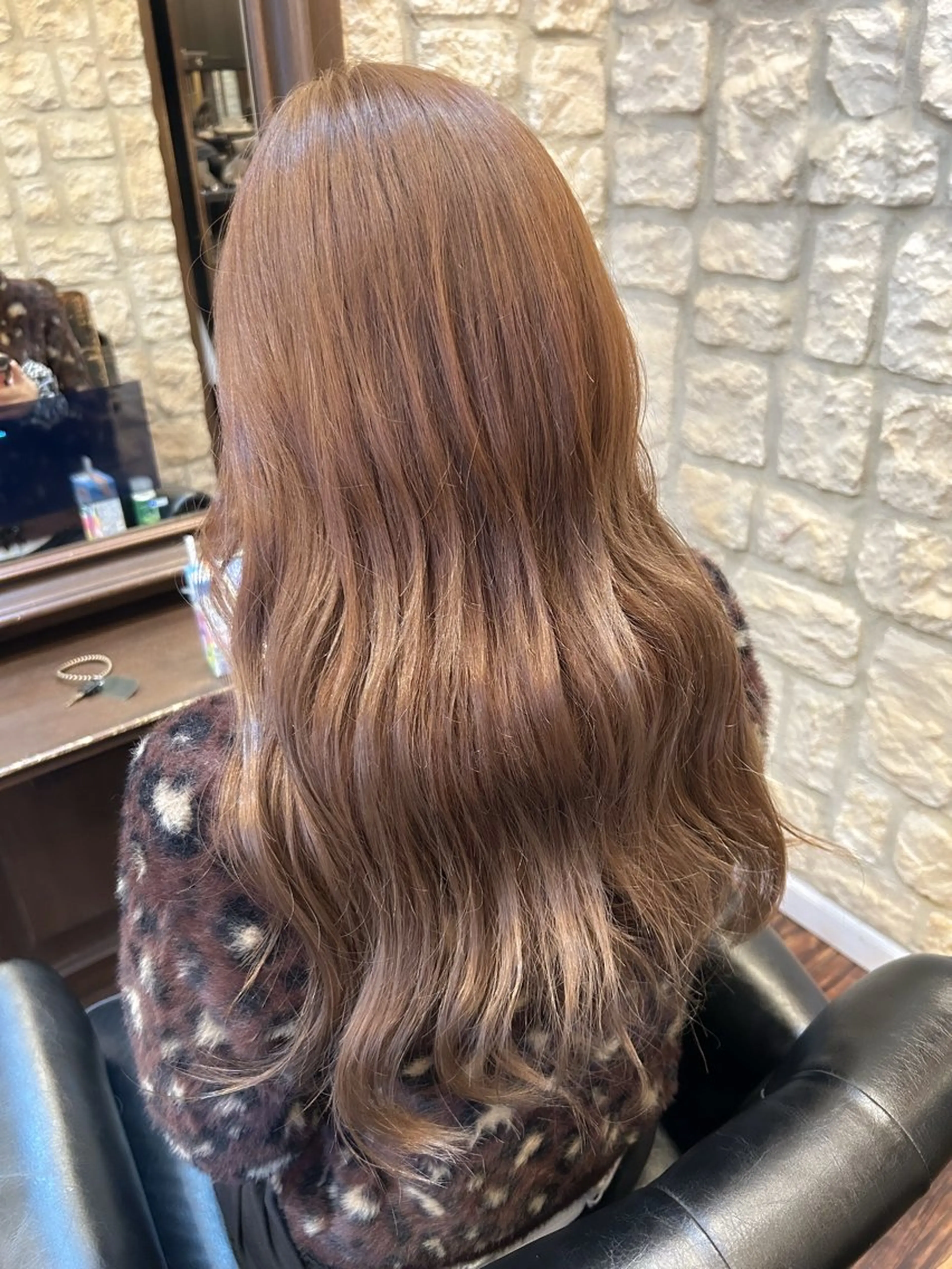 ロング カラー ブリーチ ブリーチなしカラー 🪼宮当 亜海🪼のヘアスタイル