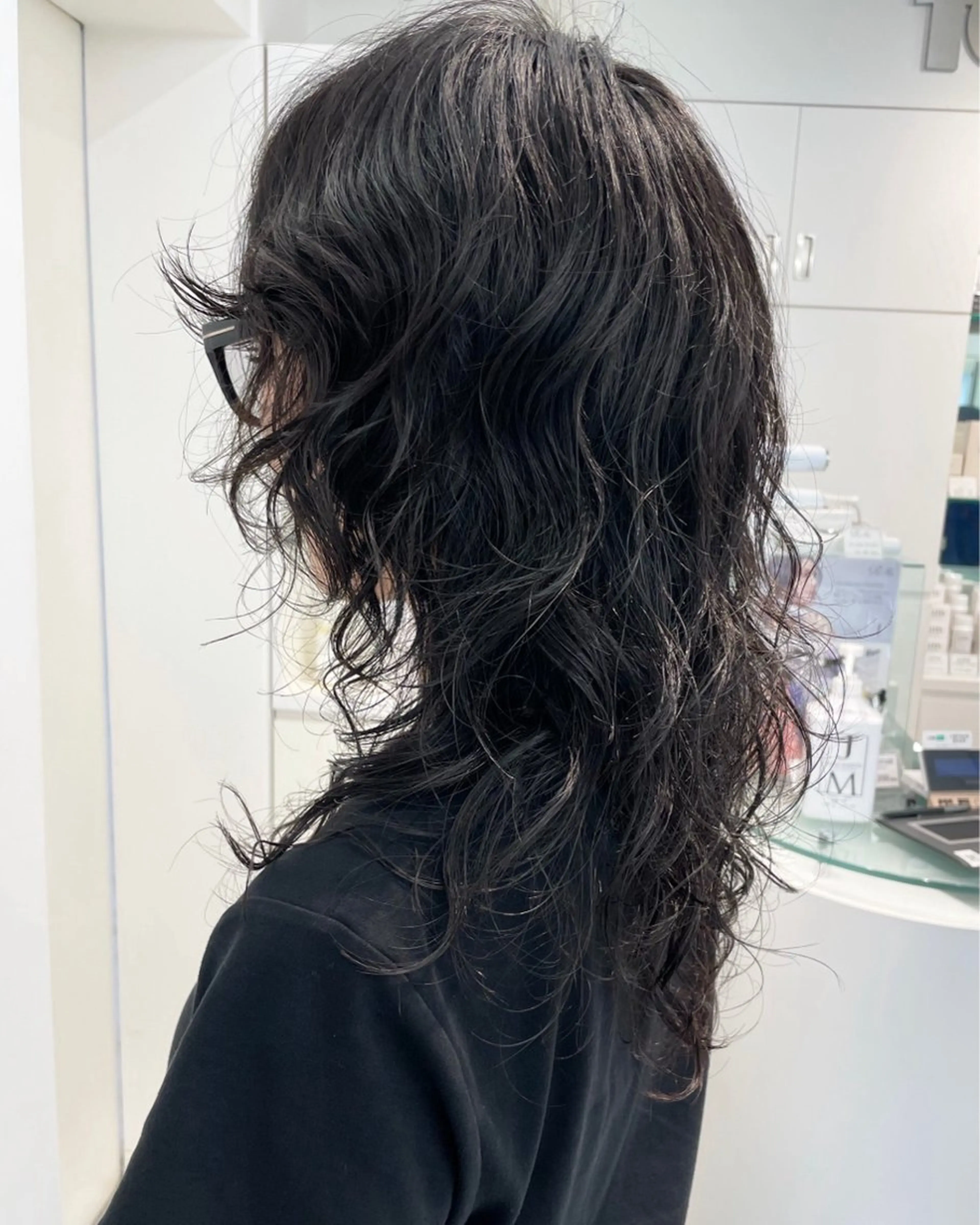 ロング パーマ 【10/6（月）】 キサヌキミワのヘアスタイル