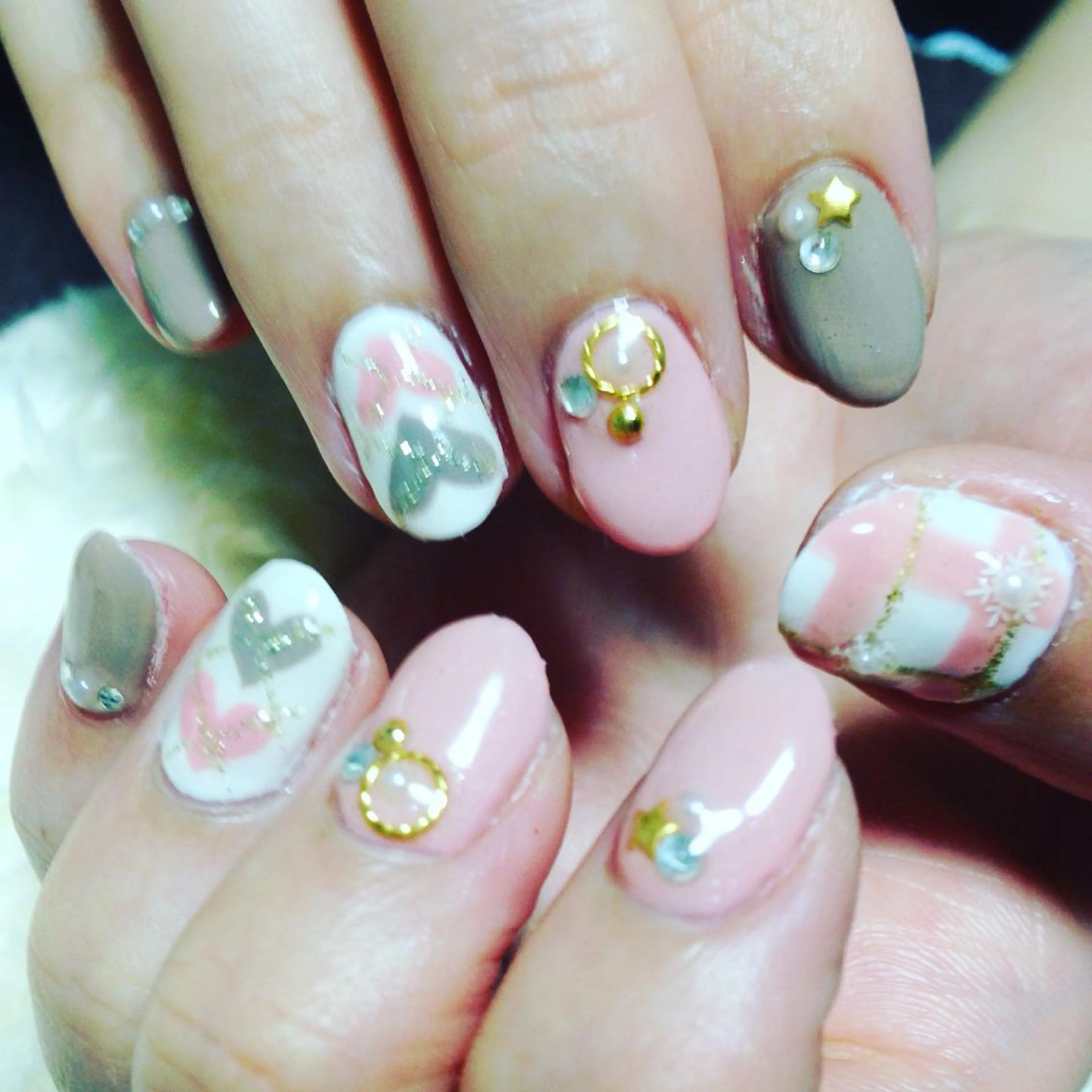 ネイル 持ち込み リラネイル所属・福田 美代子のネイルデザイン