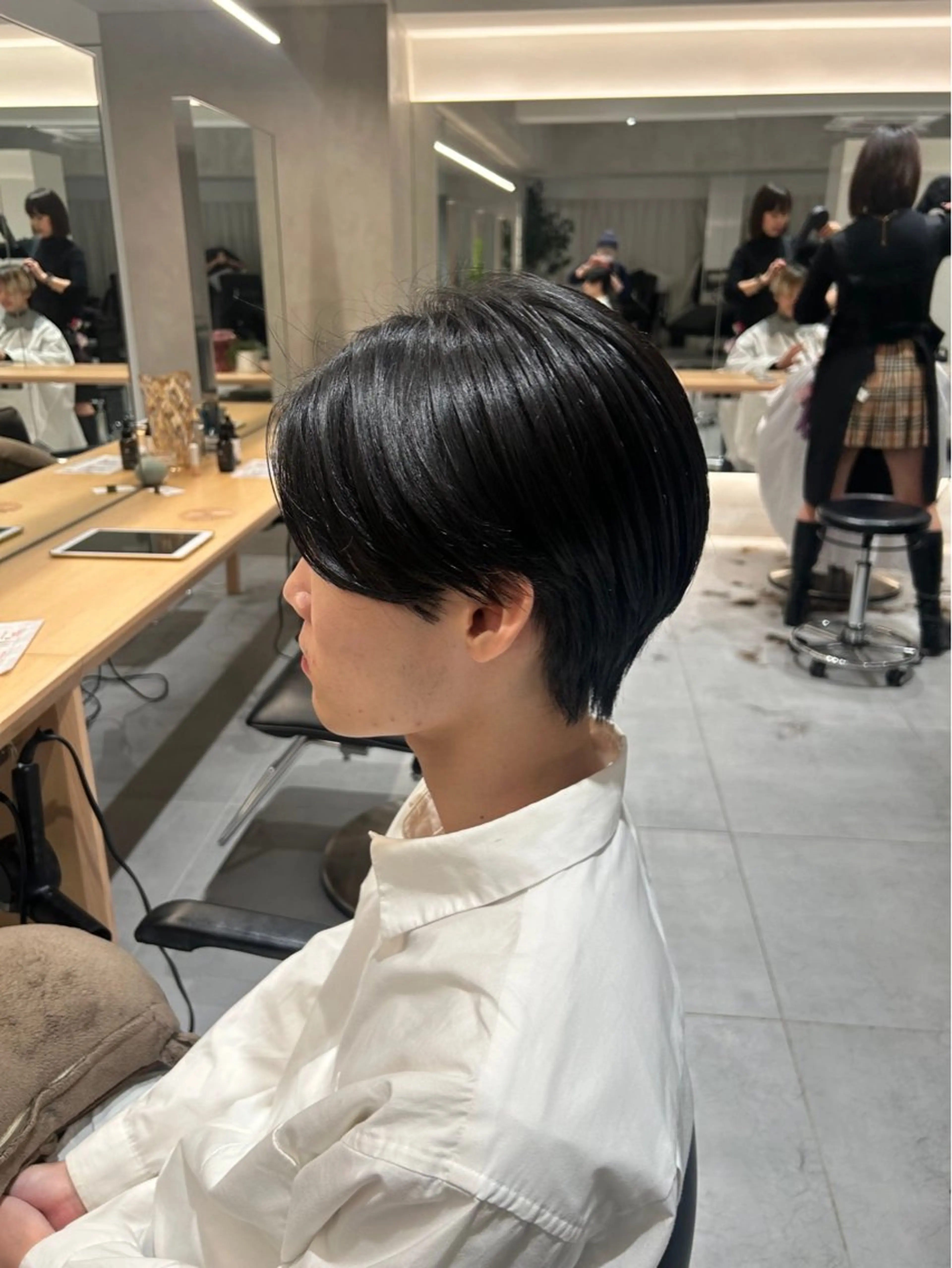 メンズ 透明感カラー 🪞yuuのヘアスタイル