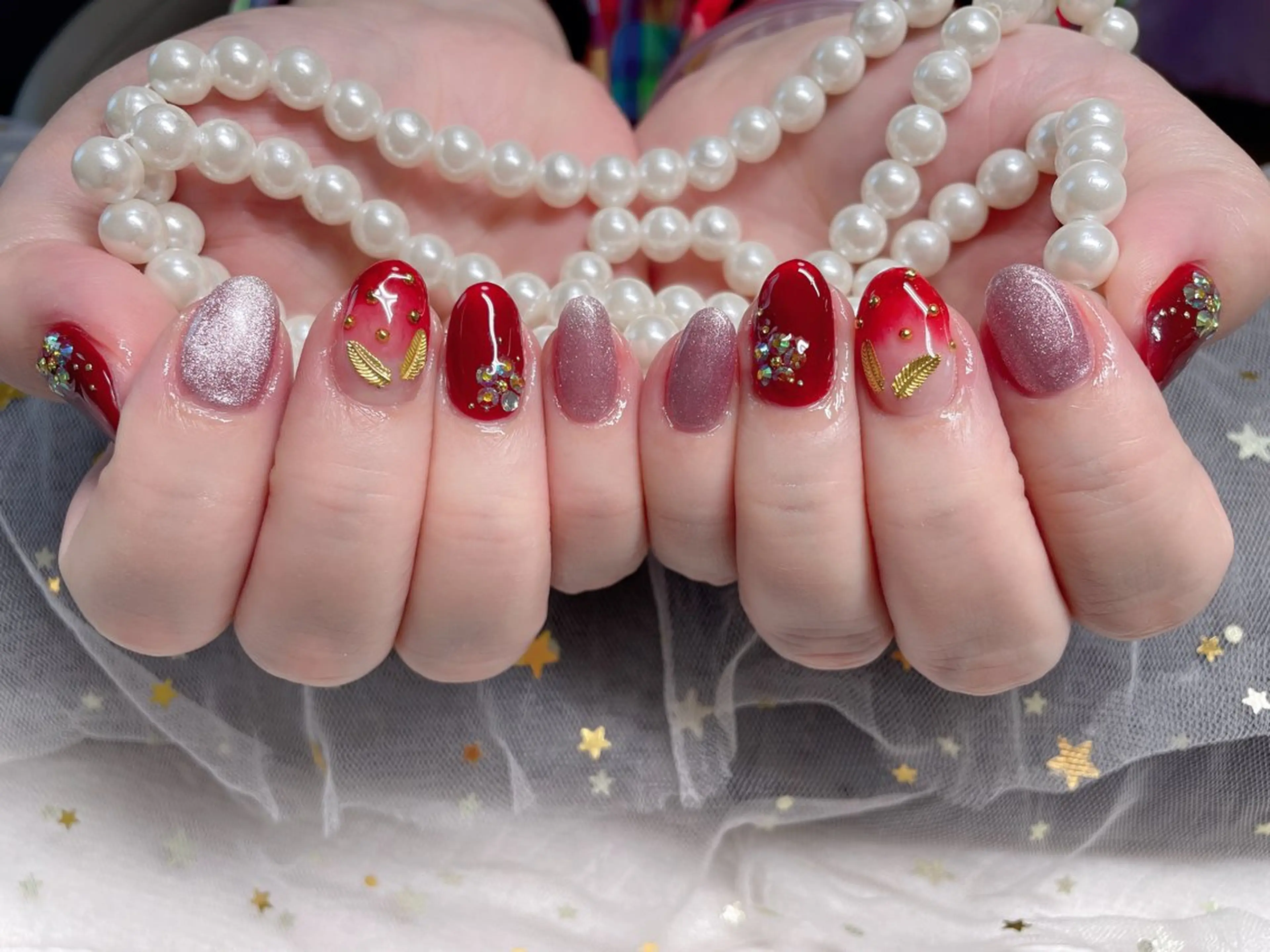 ネイル ハンドネイル ハンドケア 小岩 Saraのネイルデザイン