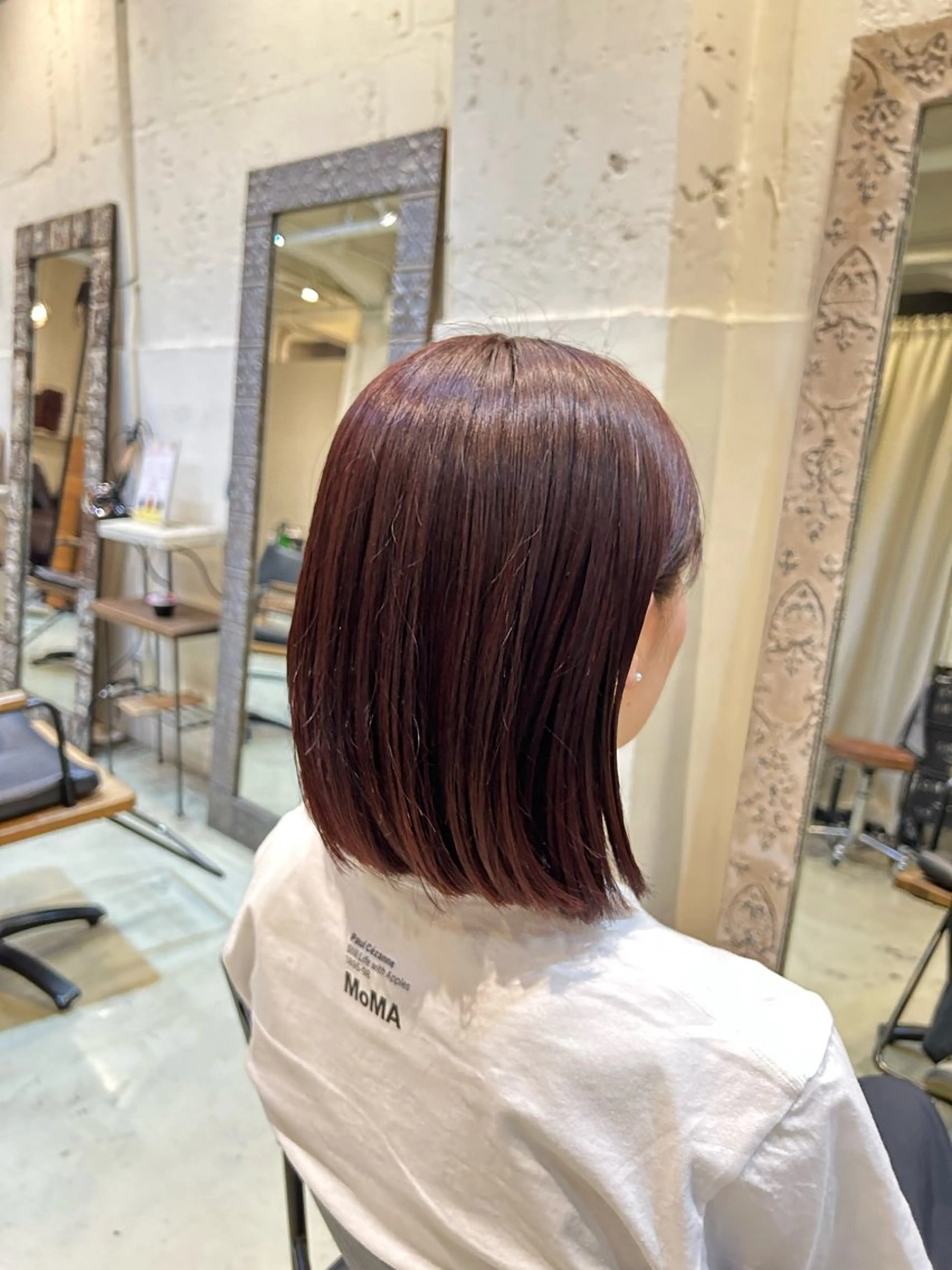 カラー レッドカラー 🪴 Rimi🪴のヘアスタイル