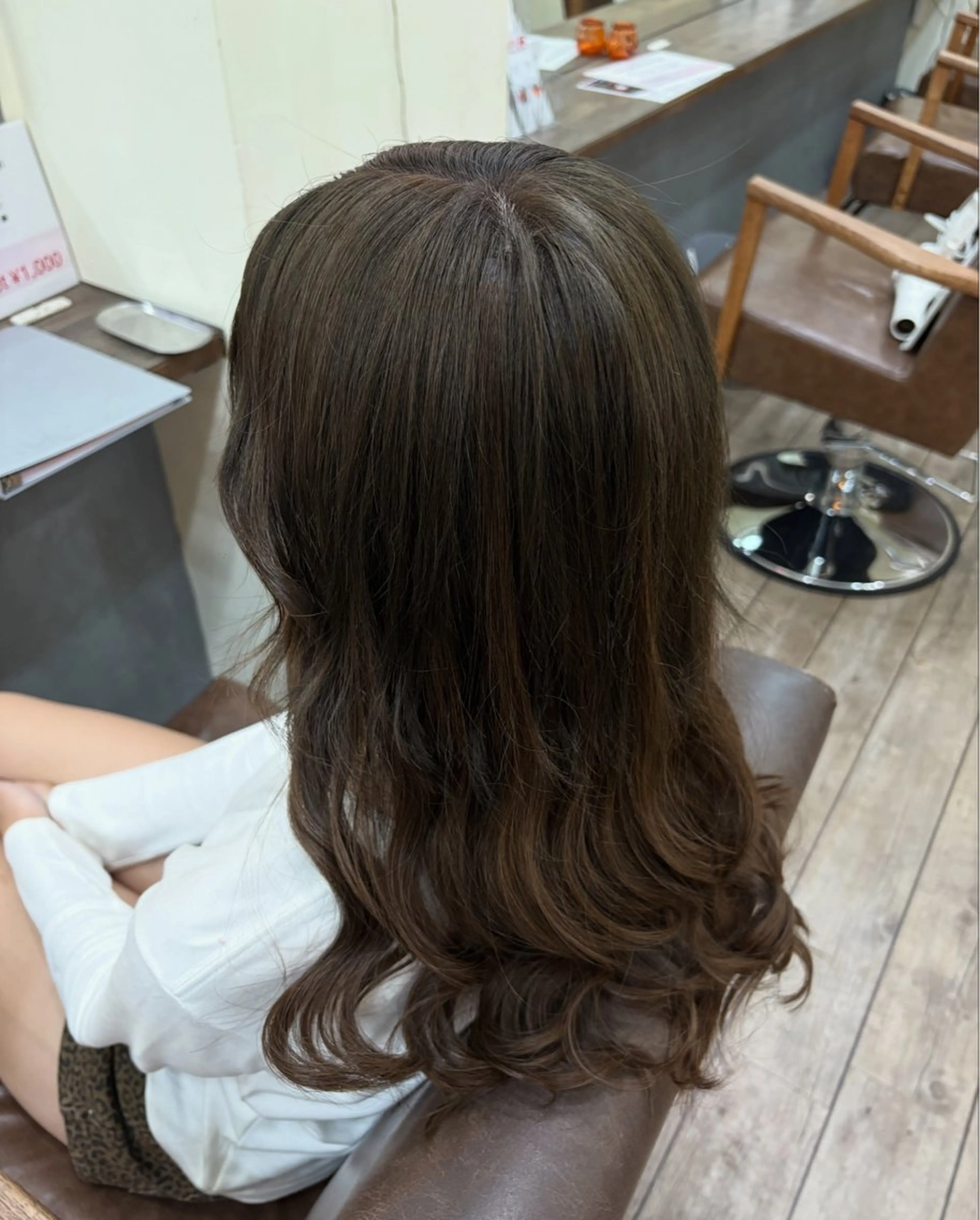 ロング シールエクステ ボブ エクステ ロング エクステ 黒坂 佳乃のヘアスタイル