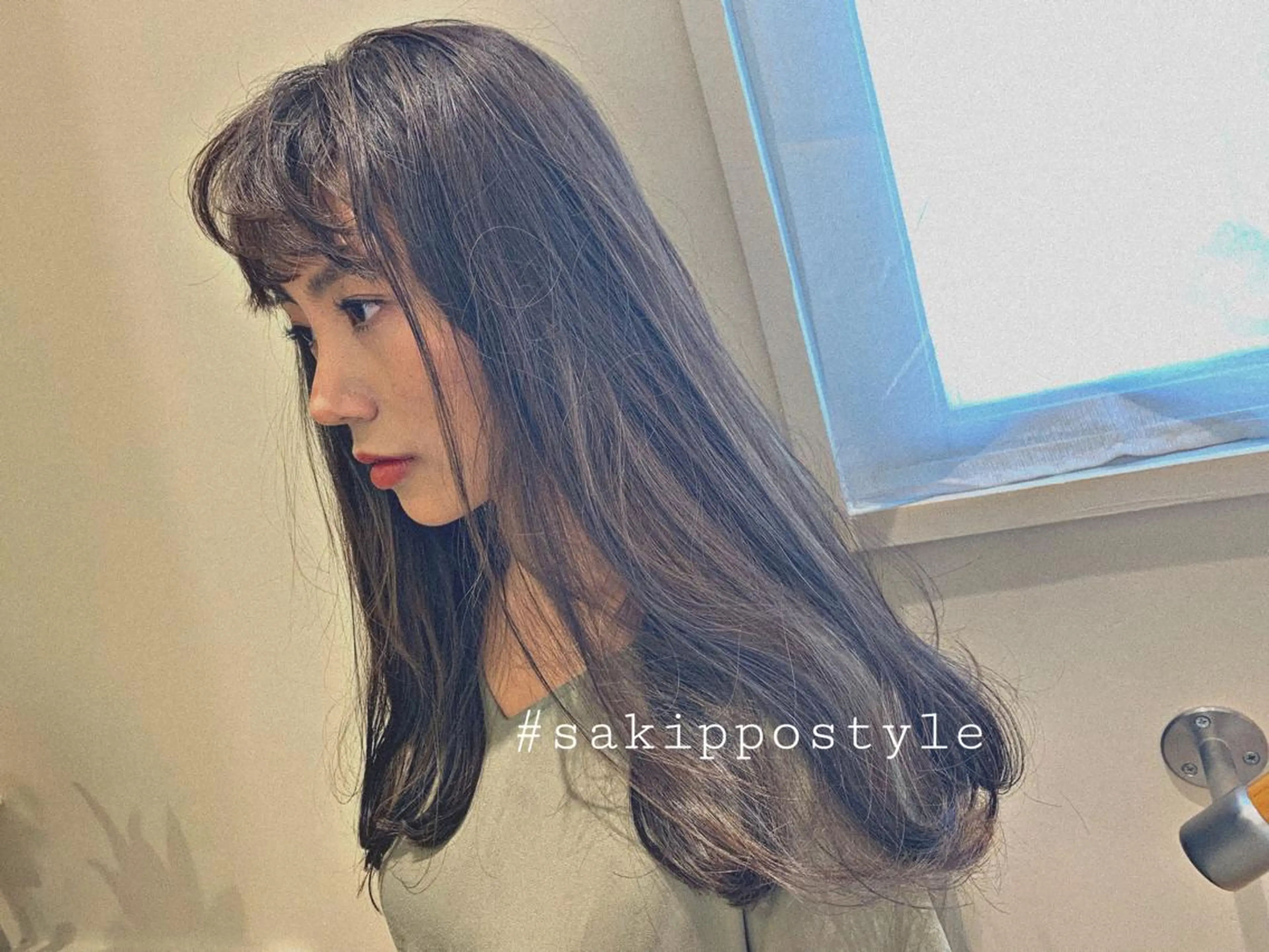 ロング Sol所属・Sol. Sakihoのヘアスタイル