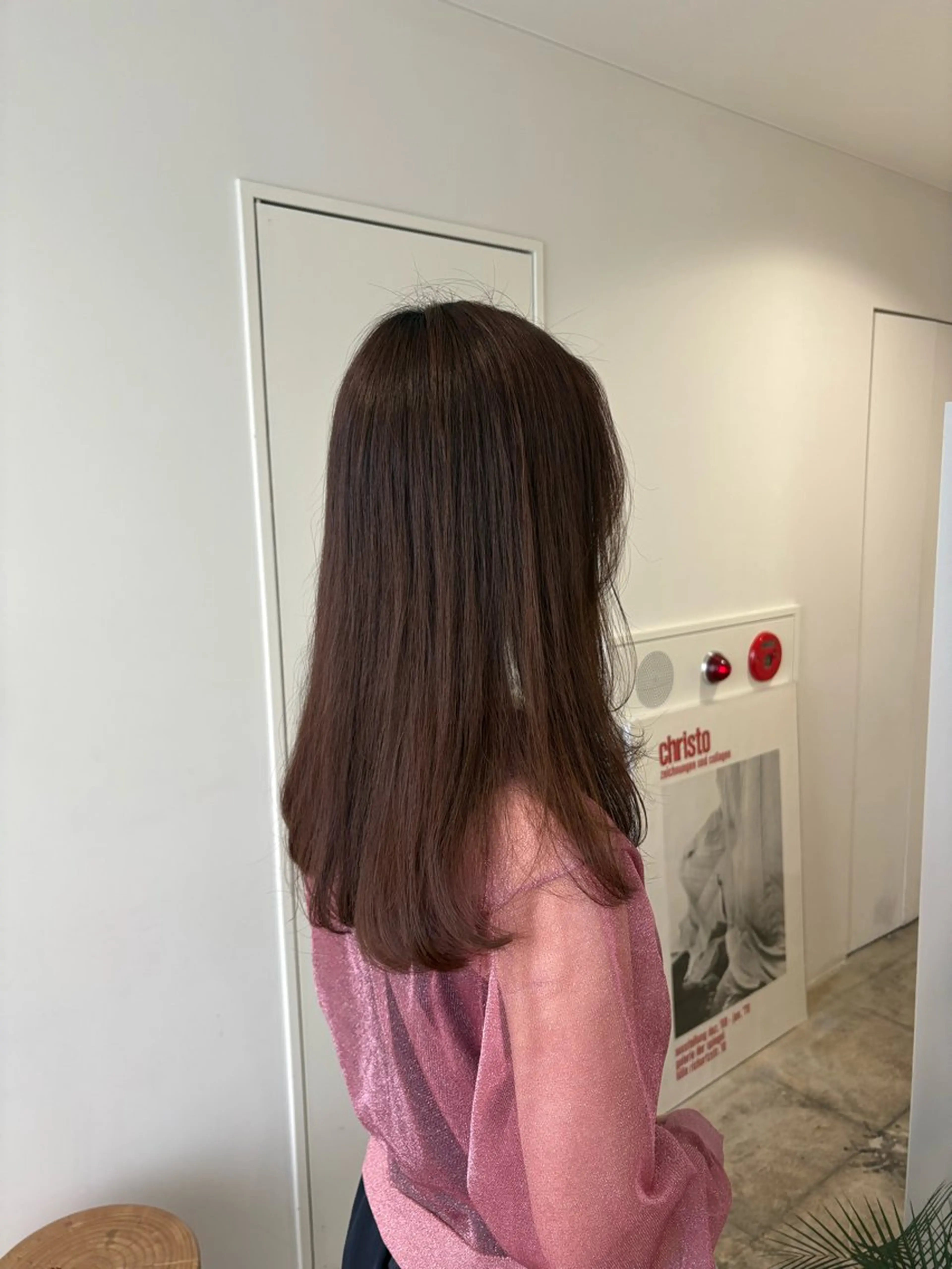 ロング トリートメント カット ヘアカラー ヨシノ　ヒメカ /大阪美容室のヘアスタイル