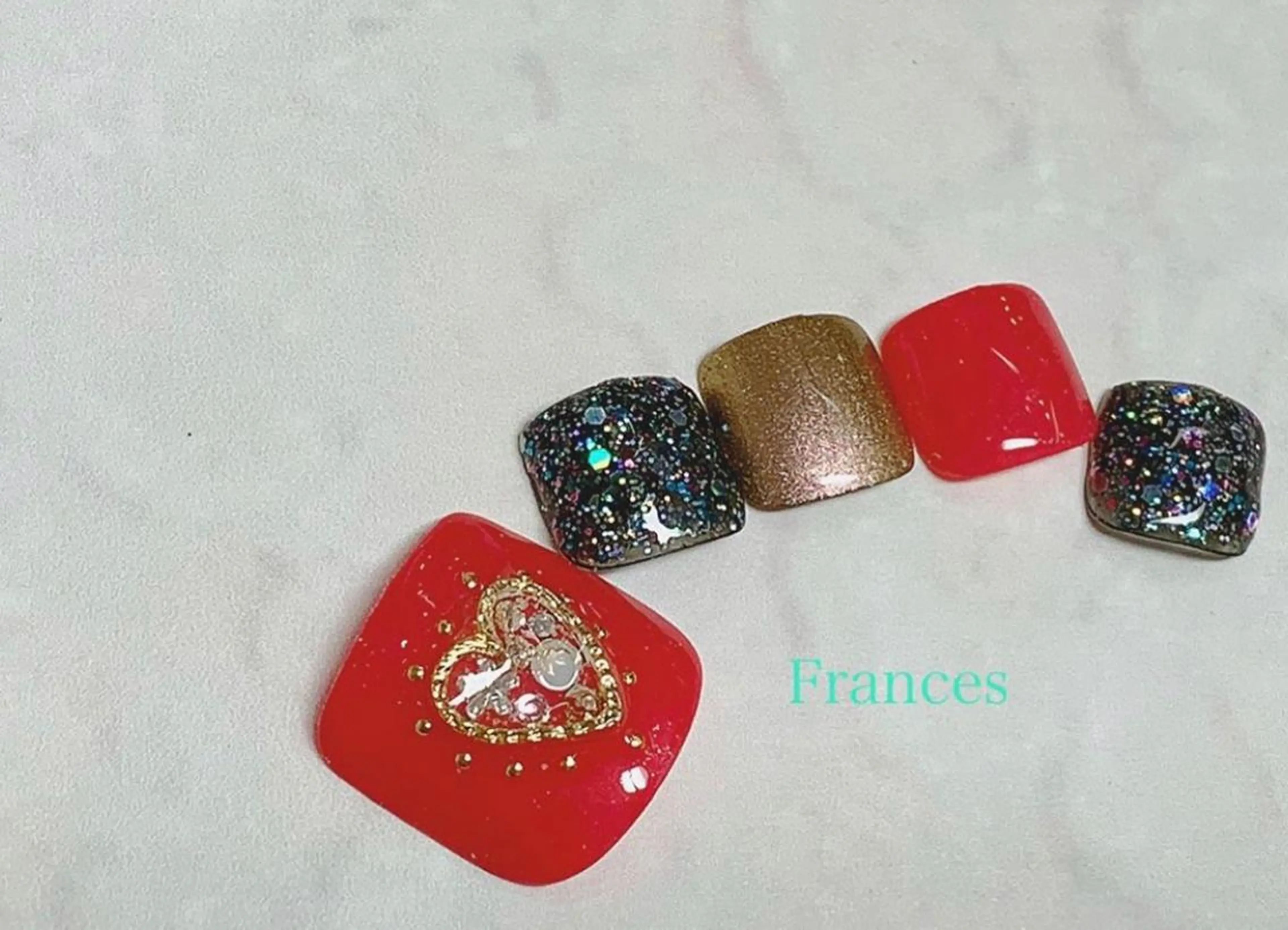 ネイル フットネイル Frances 今村のネイルデザイン