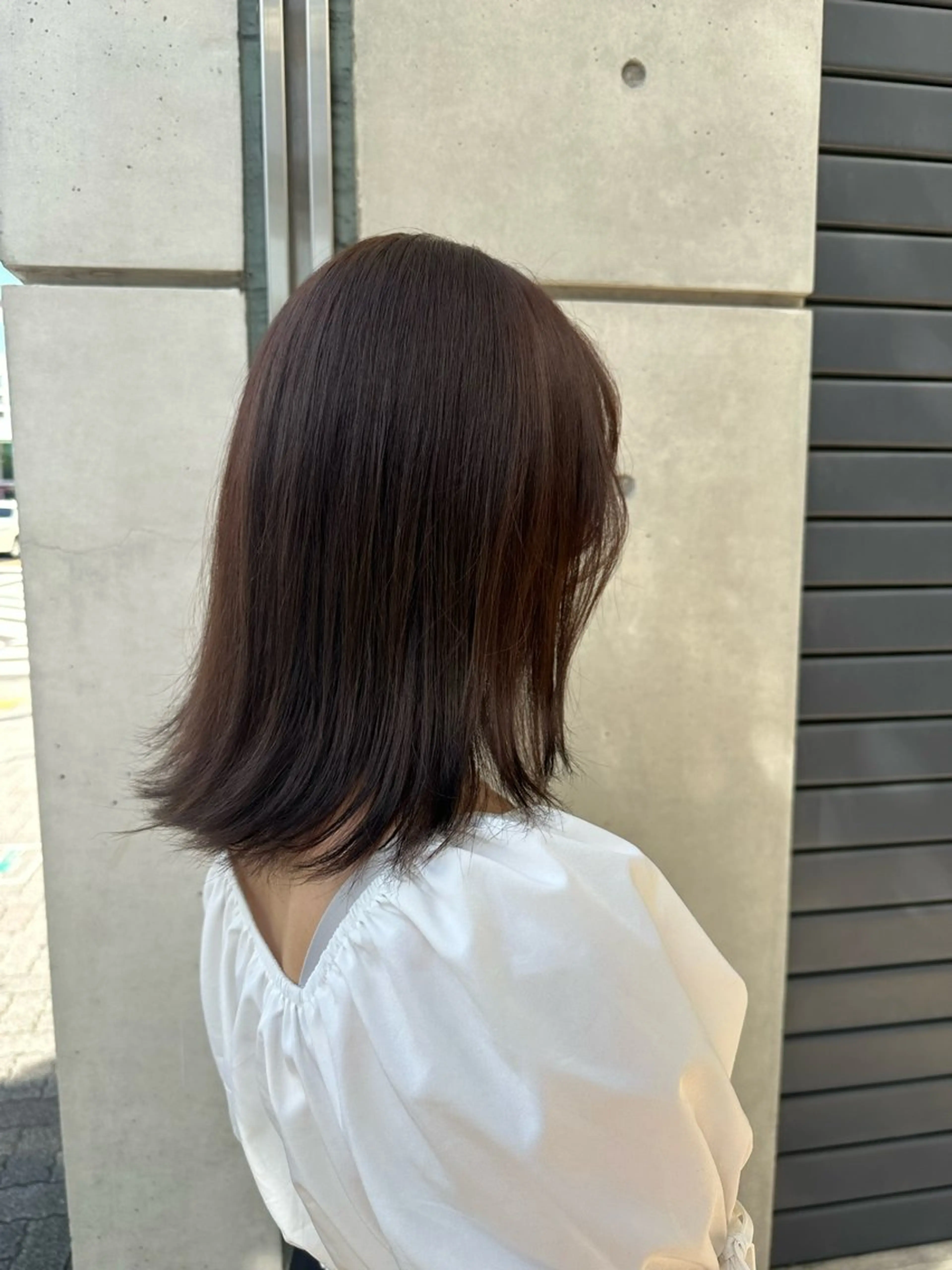 ミディアム カラー ブラウンカラー ヘアカラー 大須/カラーモデル 木場 健斗🌳のヘアスタイル