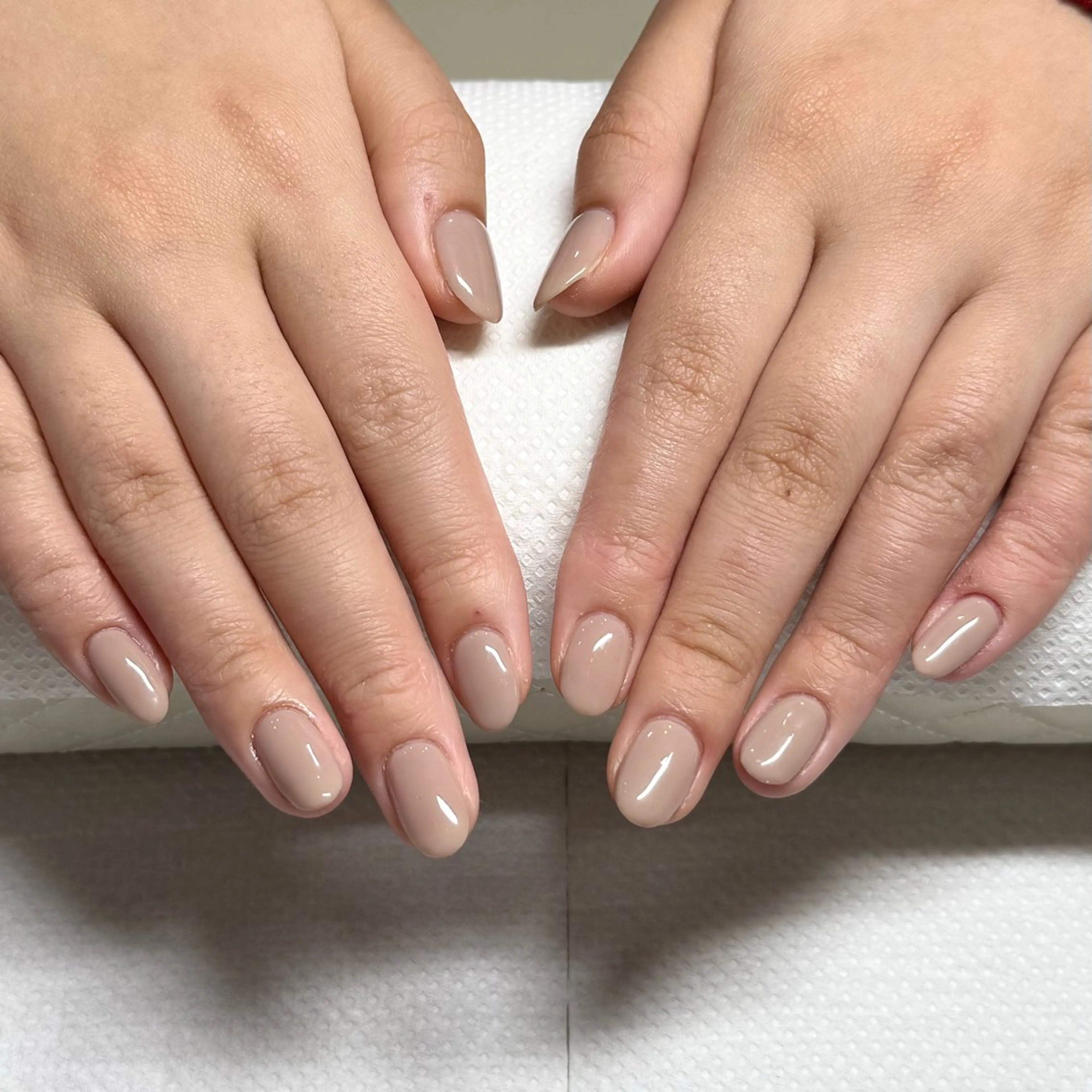 ネイル ワンカラーネイル ハンドネイル 武島 早咲のネイルデザイン