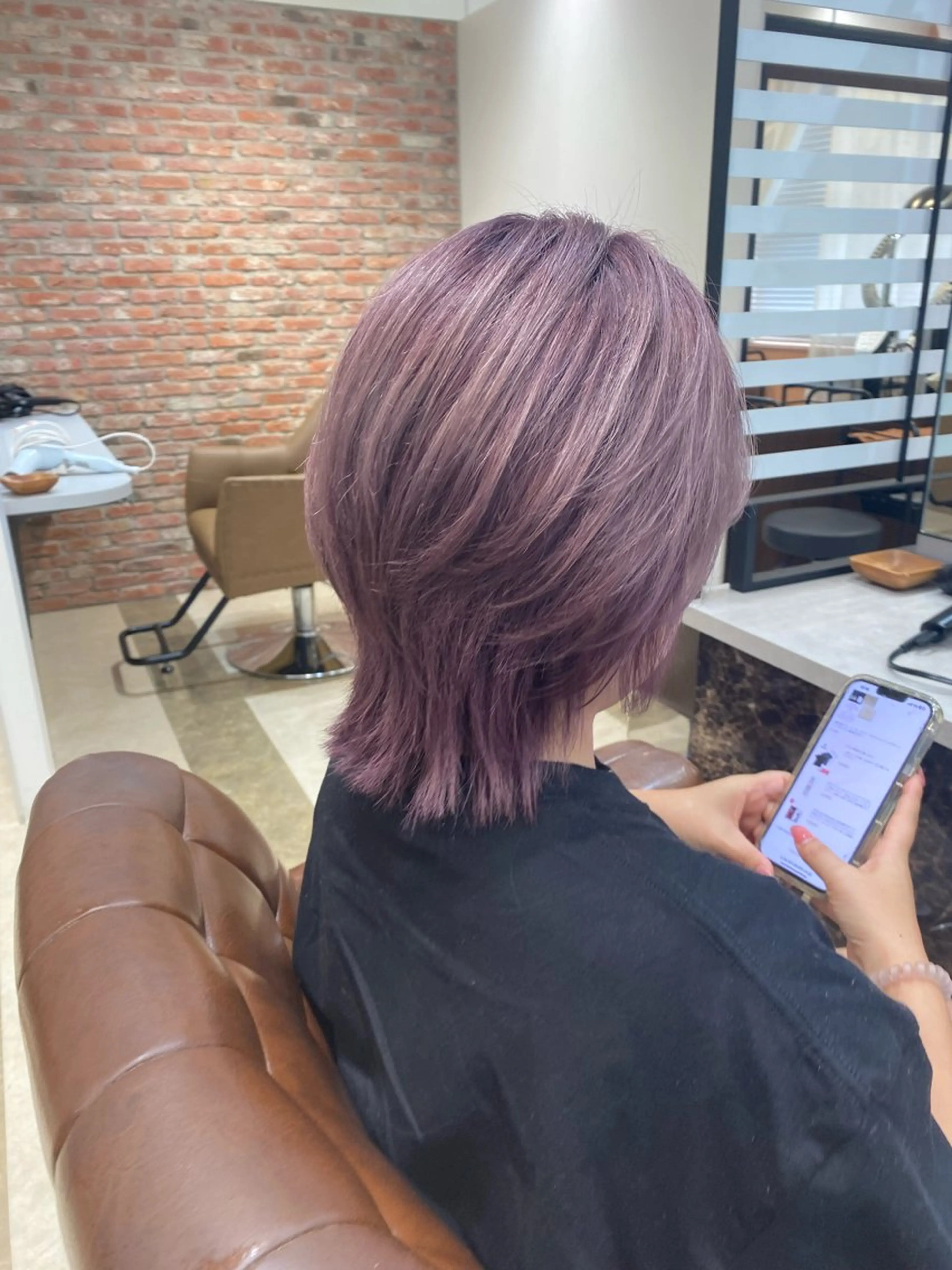 ミディアム ウルフカット Ciel所属・CIEL KAZUMAのヘアスタイル
