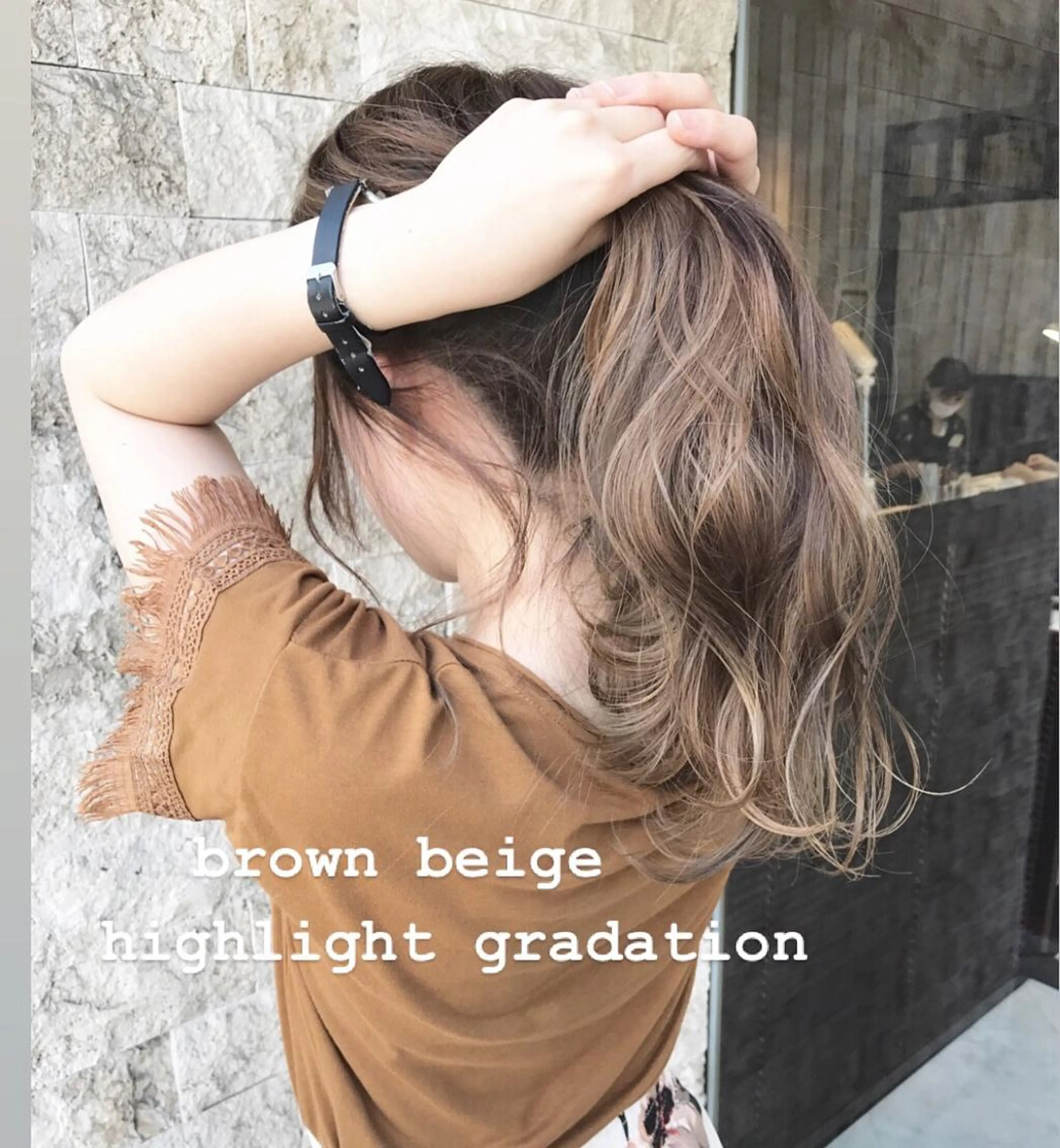 セミロング カラー パーマ ヘアアレンジ メンズ キッズ ネイル マツエク・マツパ uno pulir所属・トップスタイリスト 永尾拓也のヘアスタイル