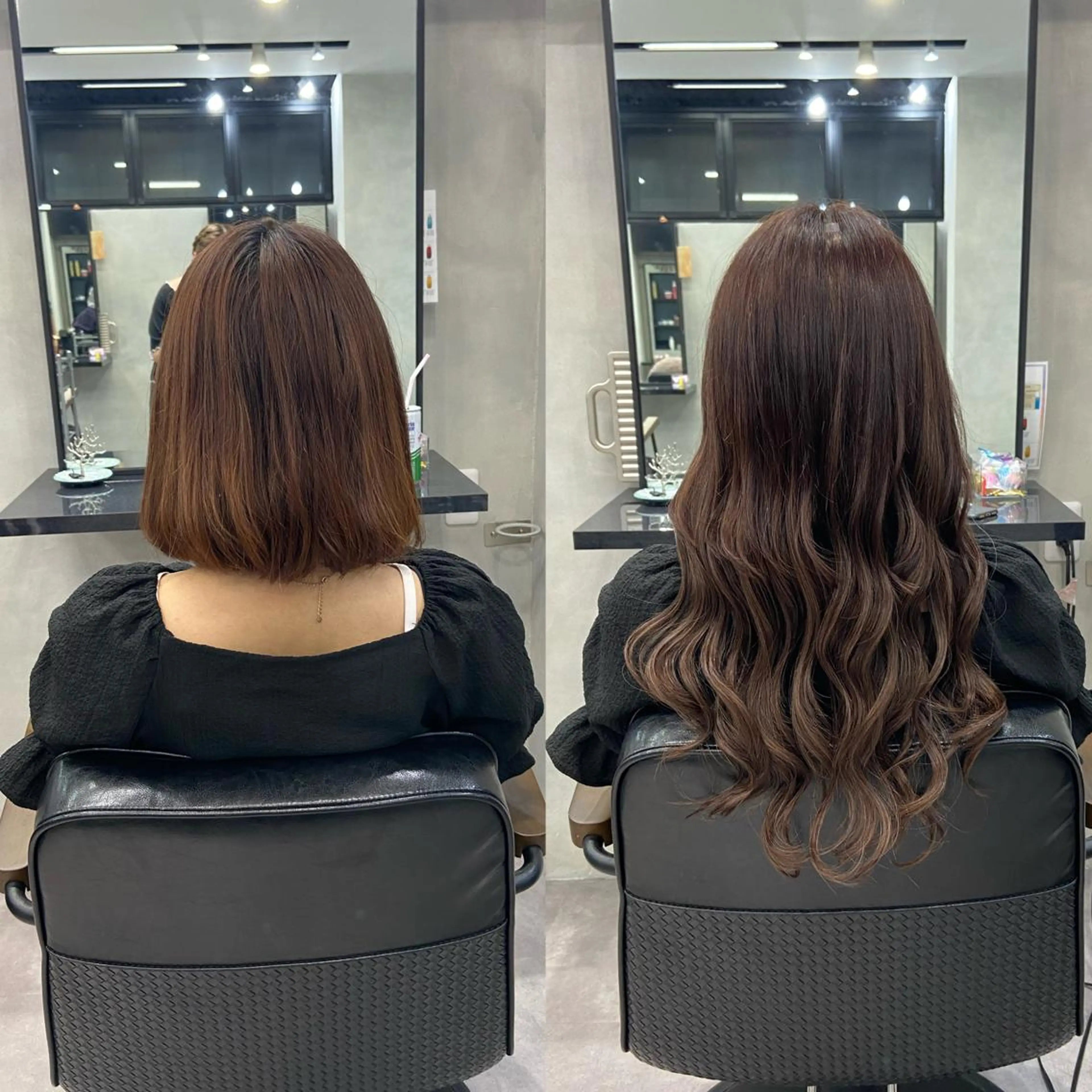 セミロング カラー ヘアアレンジ ar+ ❤︎ maiのヘアスタイル