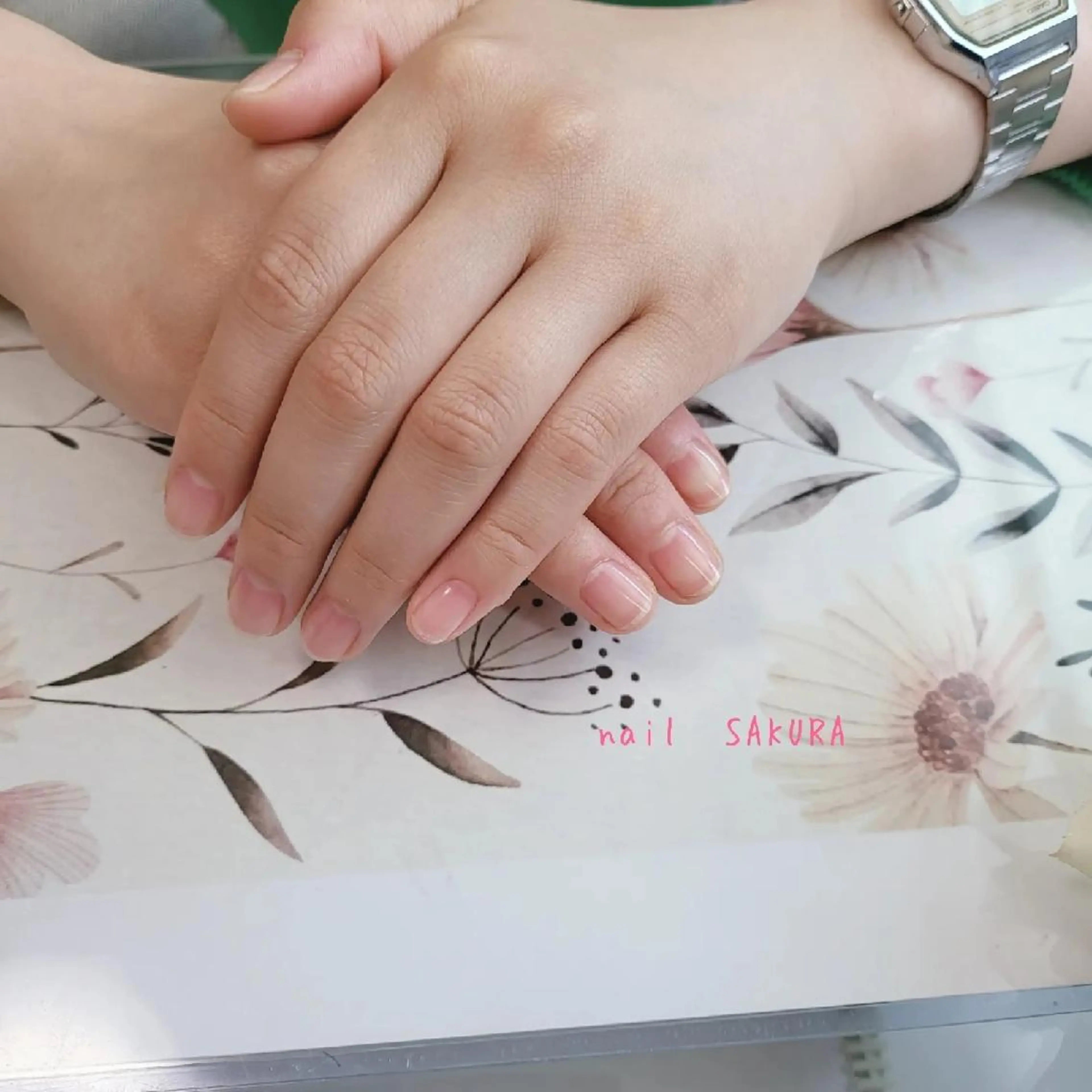 ネイル ハンドケア nailSAKURA 🌸爪の美容室のネイルデザイン