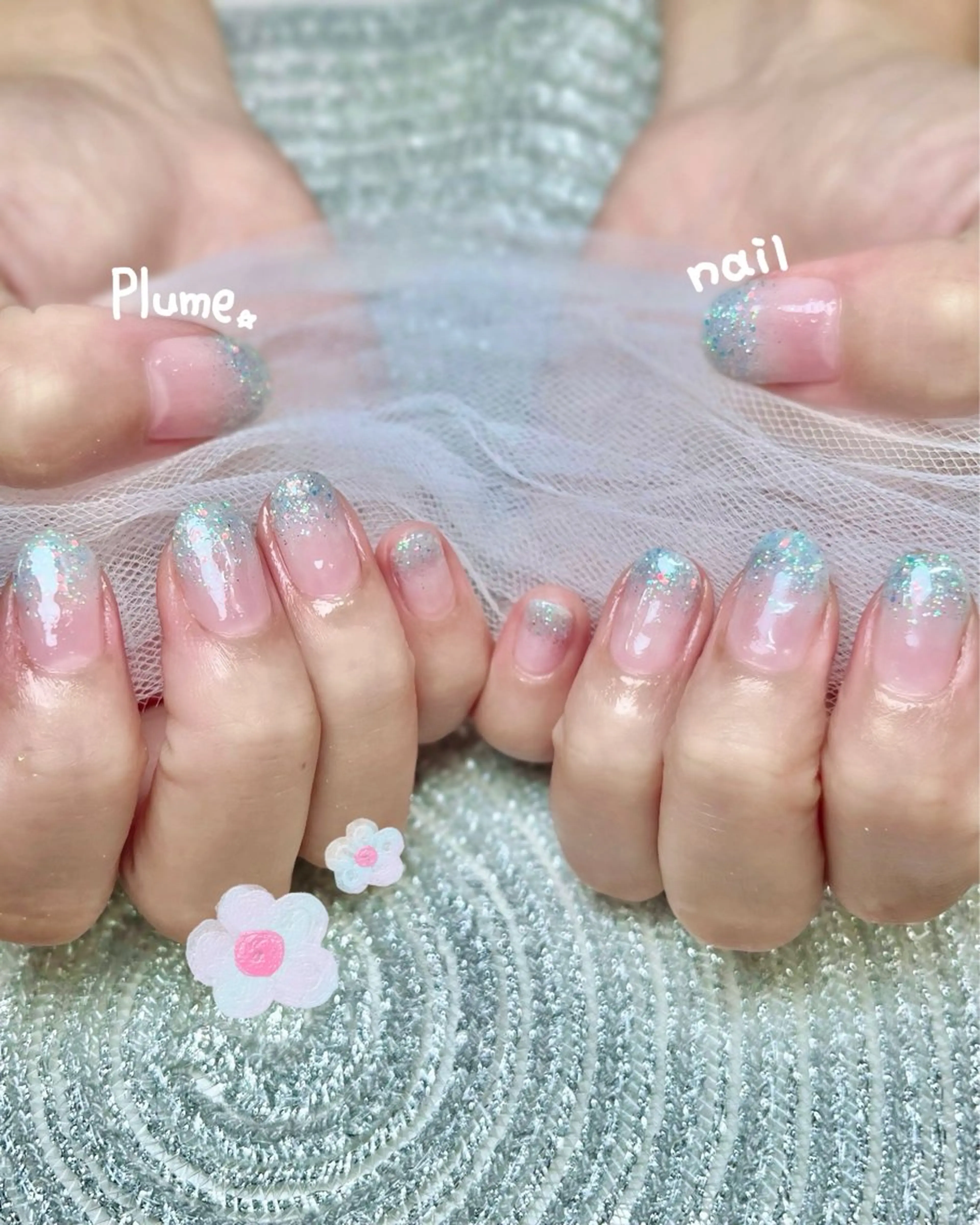 ネイル ハンドネイル plume nail ☆韓国ネイルのネイルデザイン