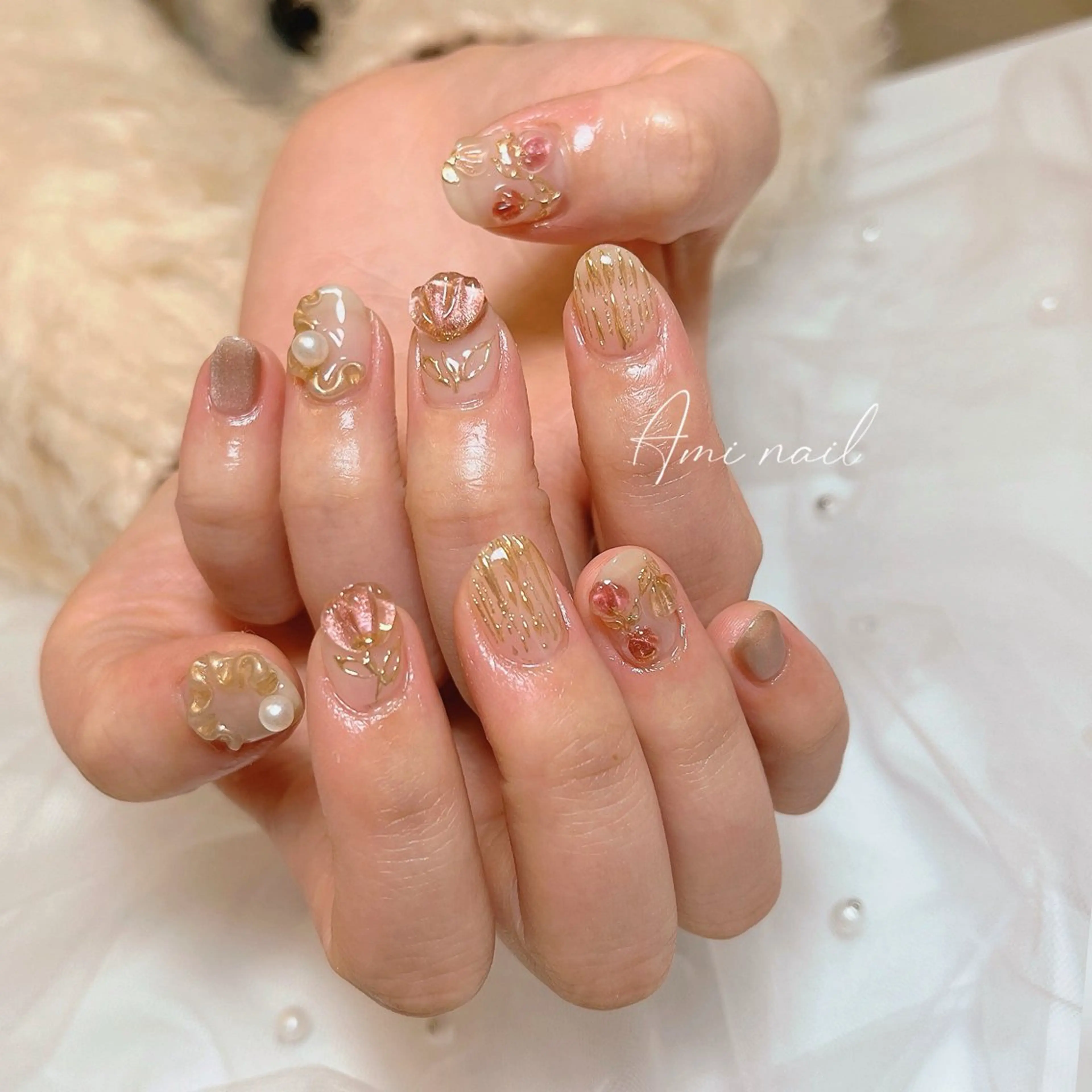ネイル ハンドネイル Manami Kのネイルデザイン