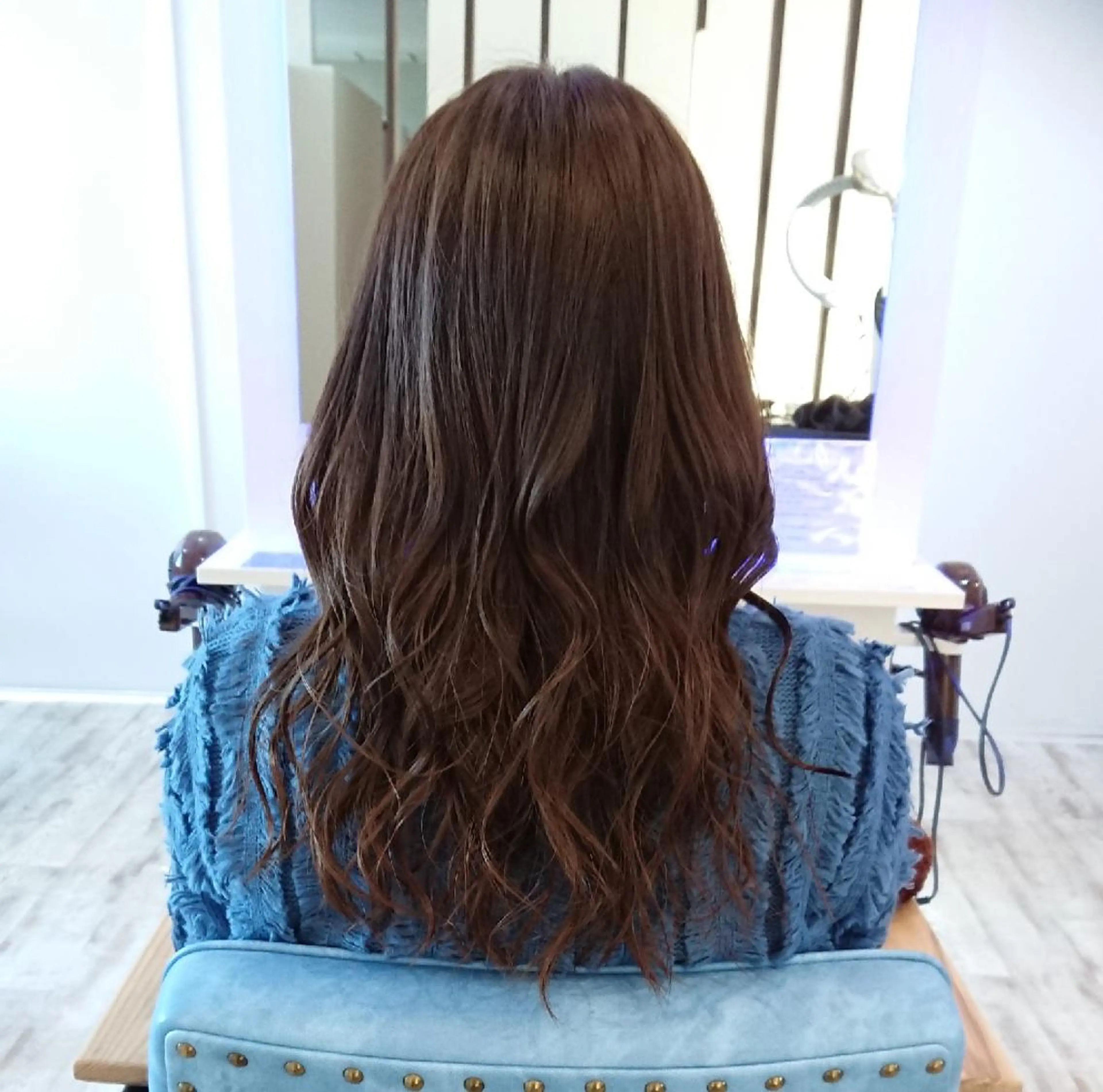 セミロング カラー ヘアアレンジ 小林 伸行のヘアスタイル