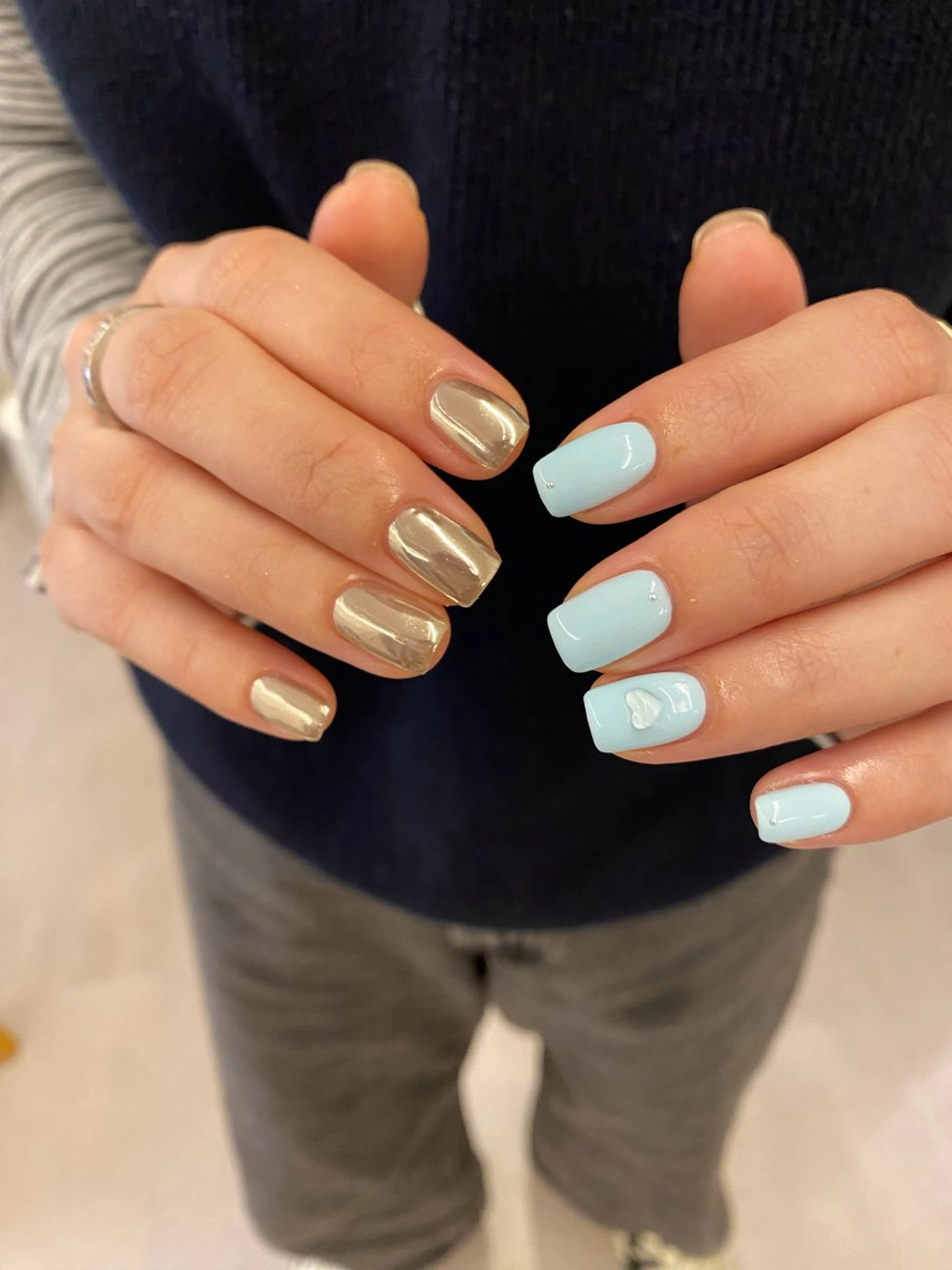 ネイル ニュアンス / 鉱物 natsukiのネイルデザイン