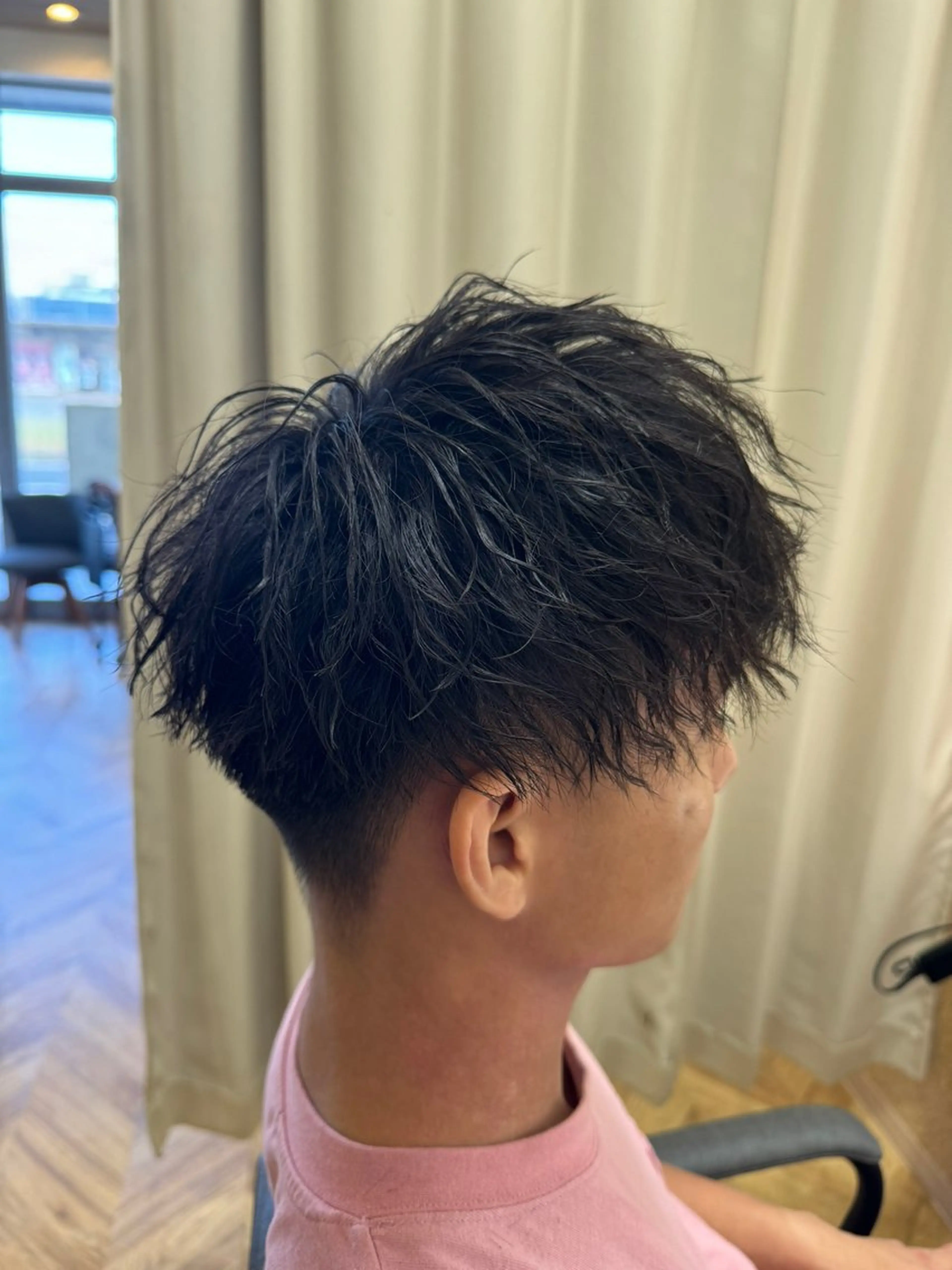 メンズカット+【ツイストorスパイラル】+スキャルプシャンプーの写真