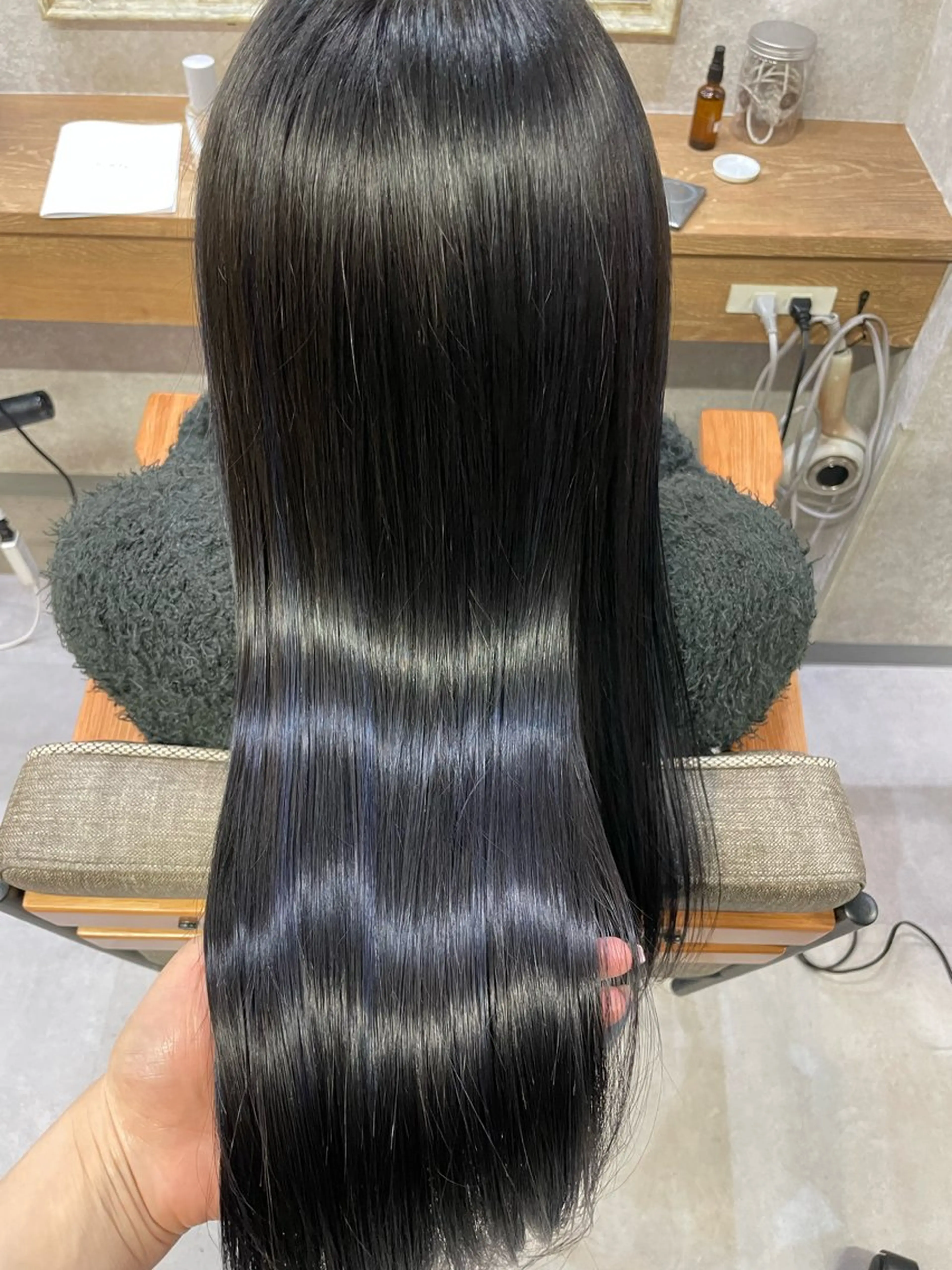 🉐カラー🍒髪質改善ヘアエステトリートメントの写真