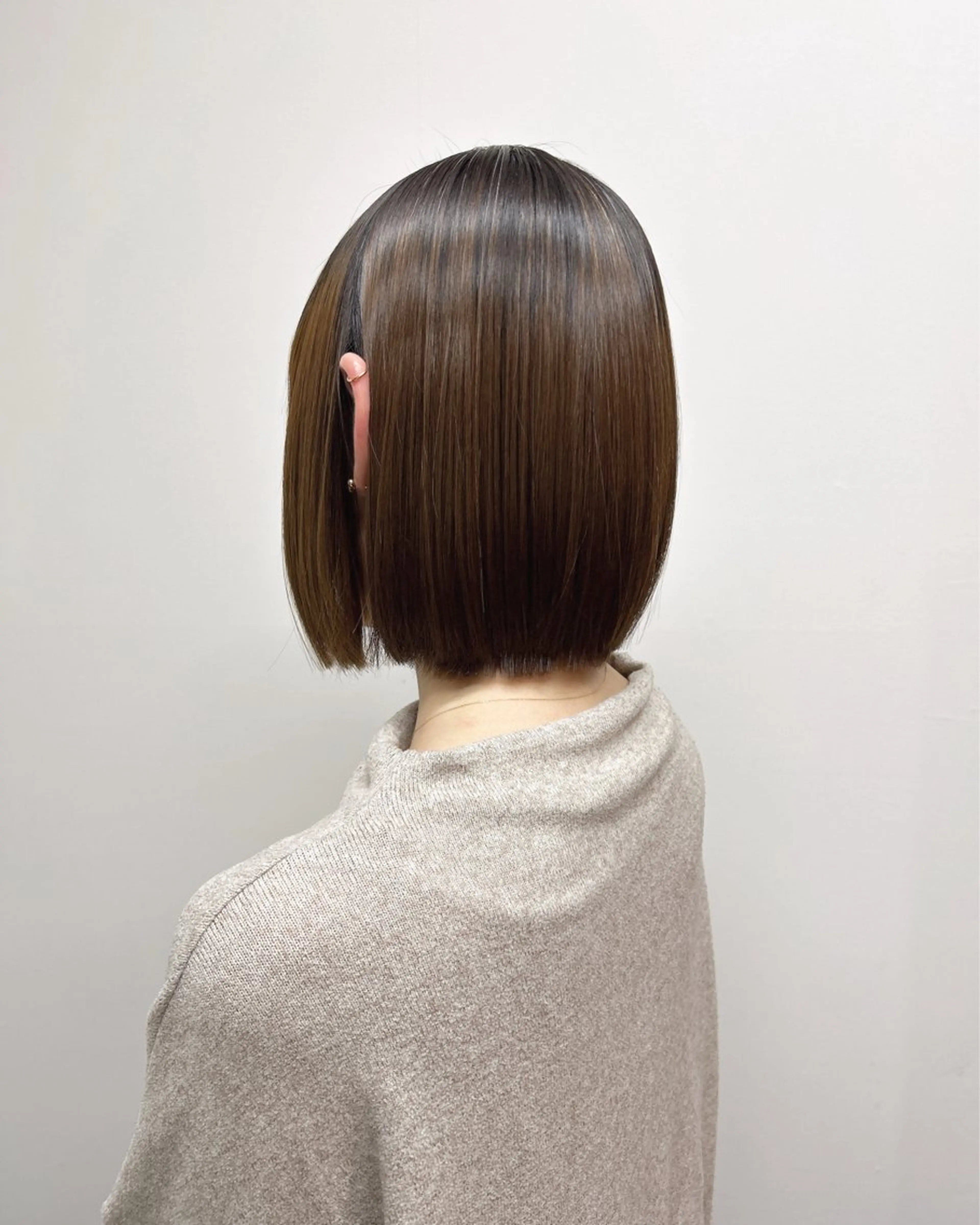 ショート カット 縮毛矯正 トリートメント 伶風 /髪質改善ストレートのヘアスタイル