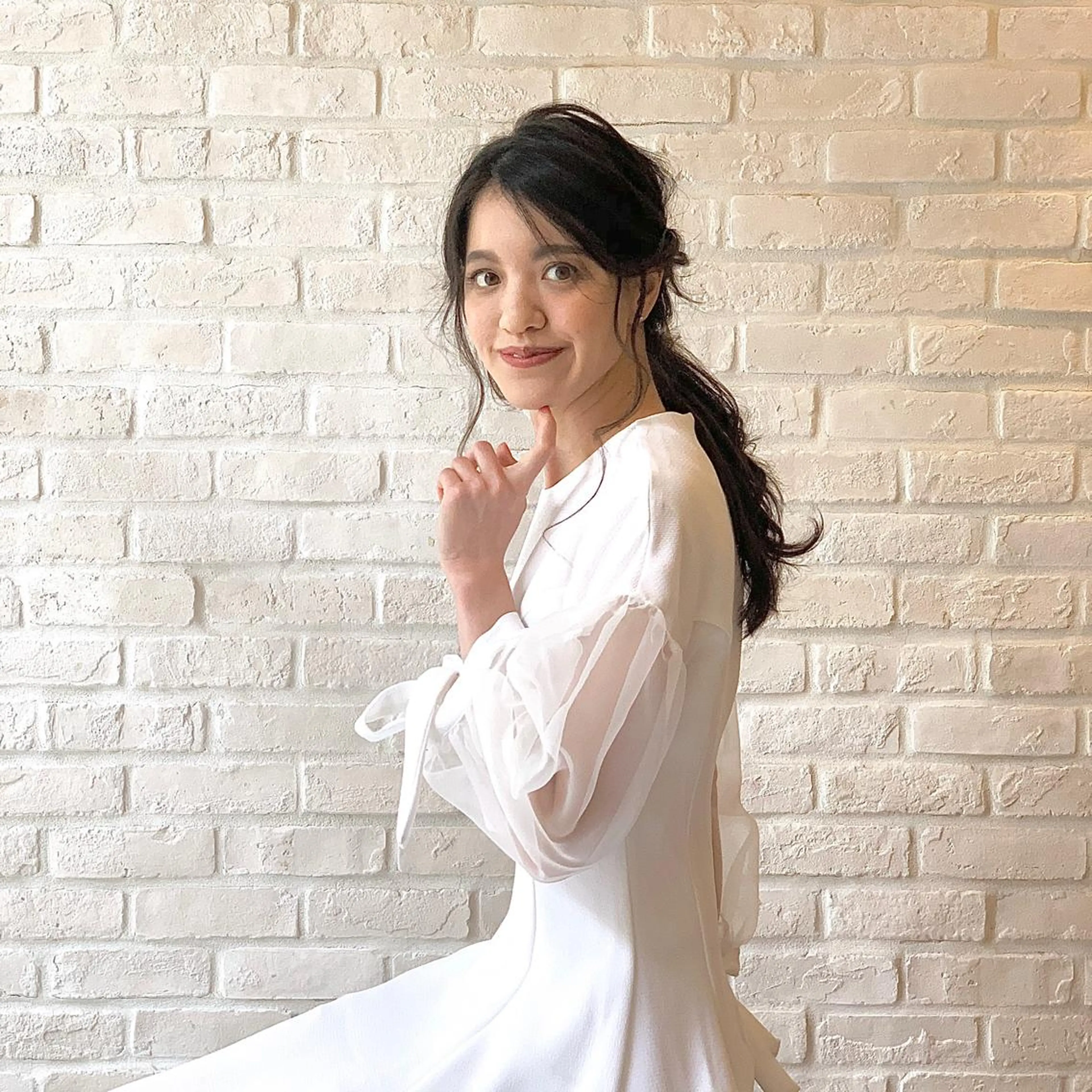 ロング ヘアアレンジ 飯塚 沙衣のヘアスタイル
